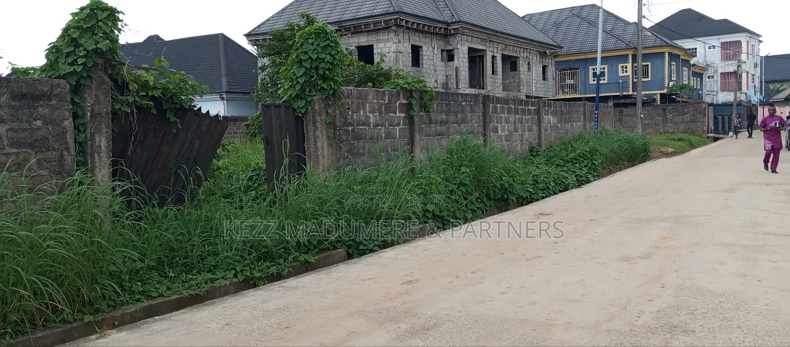 For Sale: 4 Fenced Plots at Cocaine Estate, Rumuogba , Ph in Port-Harcourt