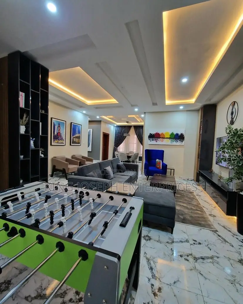 Luxury 3bedroom Apartment Wuye Football Game and PS5 in Wuye