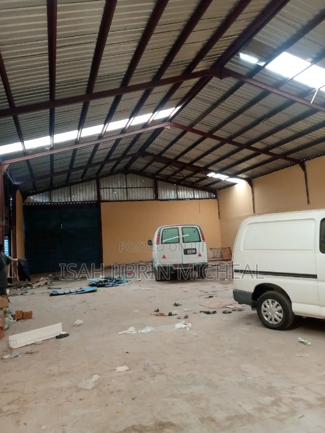 Neat Standard Warehouse Along DUTSE Market Road for Rent in Kubwa