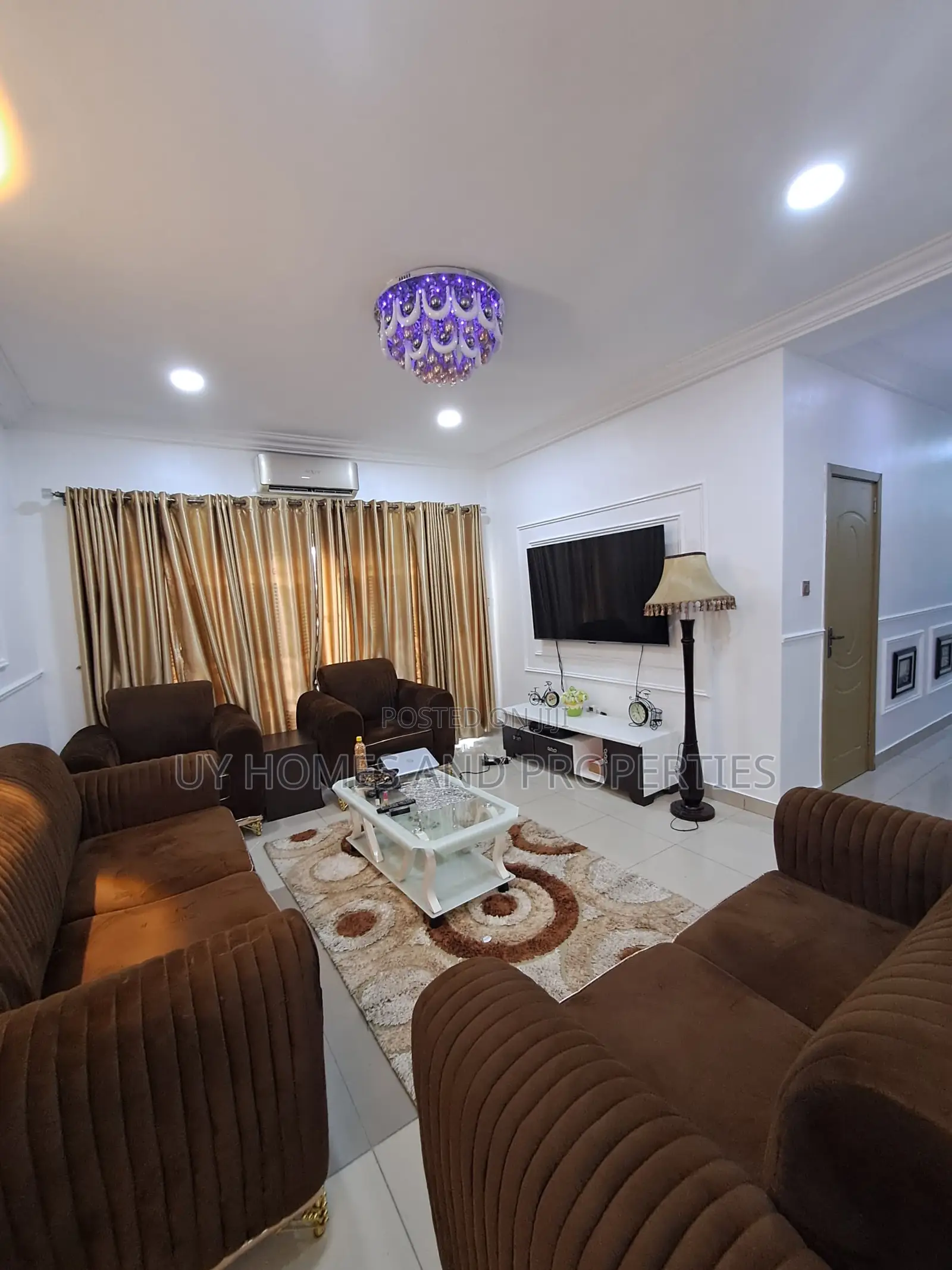 Furnished 3bdrm Block of Flats in Rivtaf Golf Estate, Port-Harcourt in Port-Harcourt