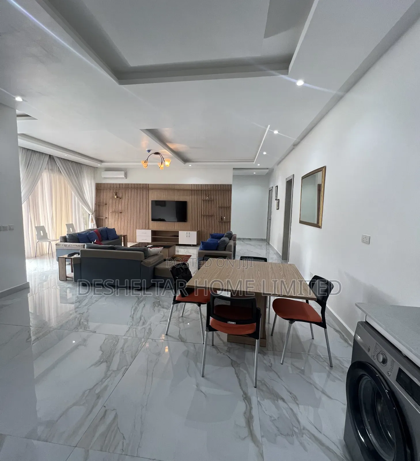 Furnished 2bdrm Block of Flats in Nest Apartment, Lekki Phase 1 in Lekki Phase 1