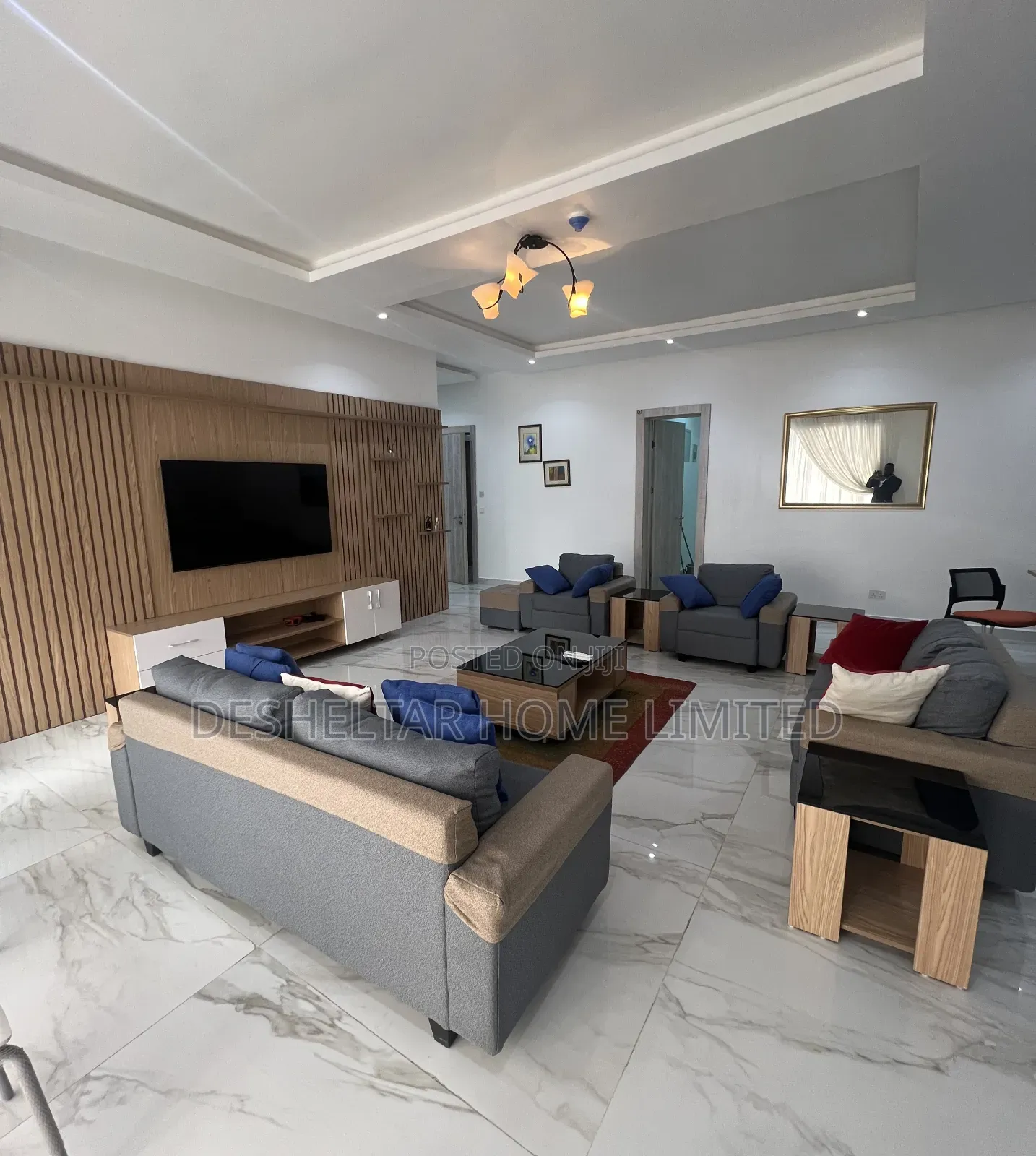 Furnished 2bdrm Block of Flats in Nest Apartment, Lekki Phase 1 in Lekki Phase 1