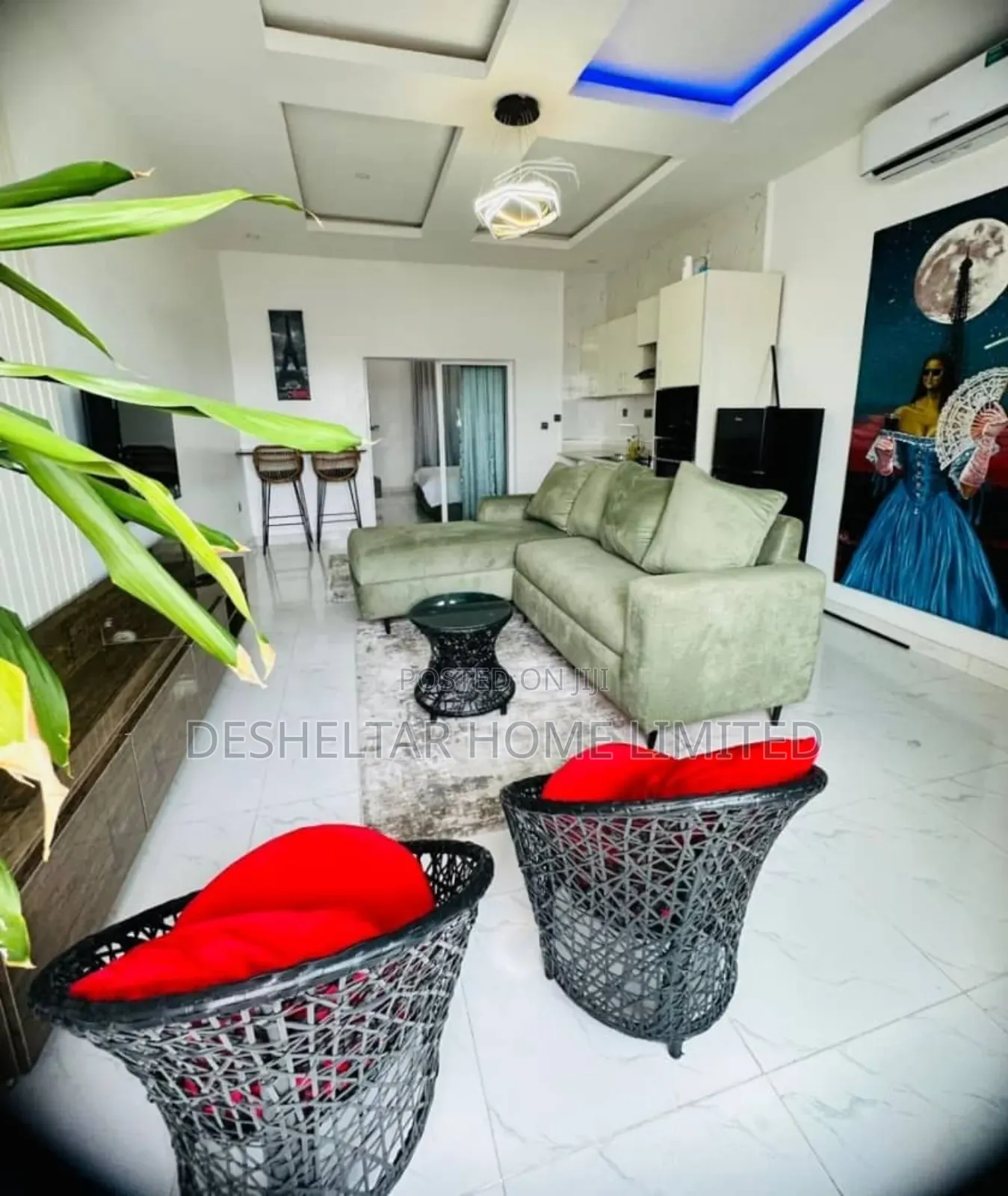 Furnished 1bdrm Room & Parlour in Ologolo Estate for rent in Ologolo