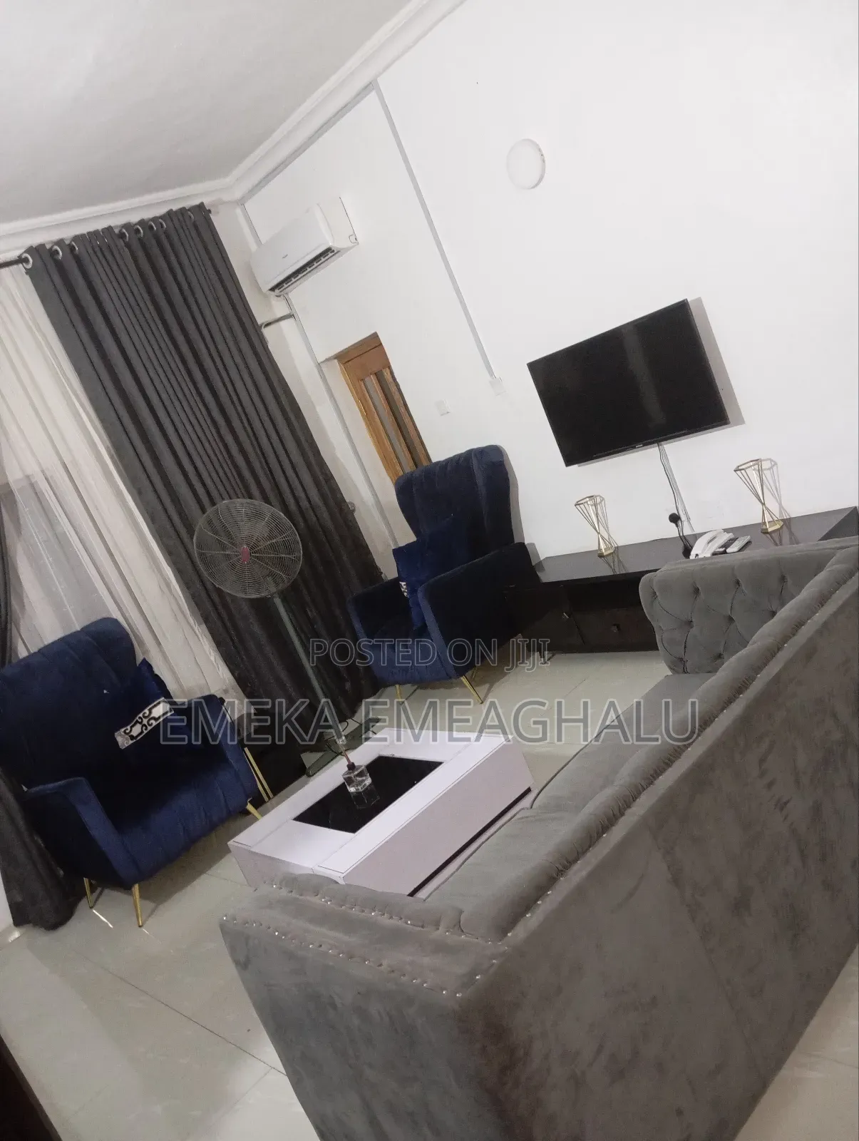 3 Bedroom Luxury Flat for Shortlet in Enugu