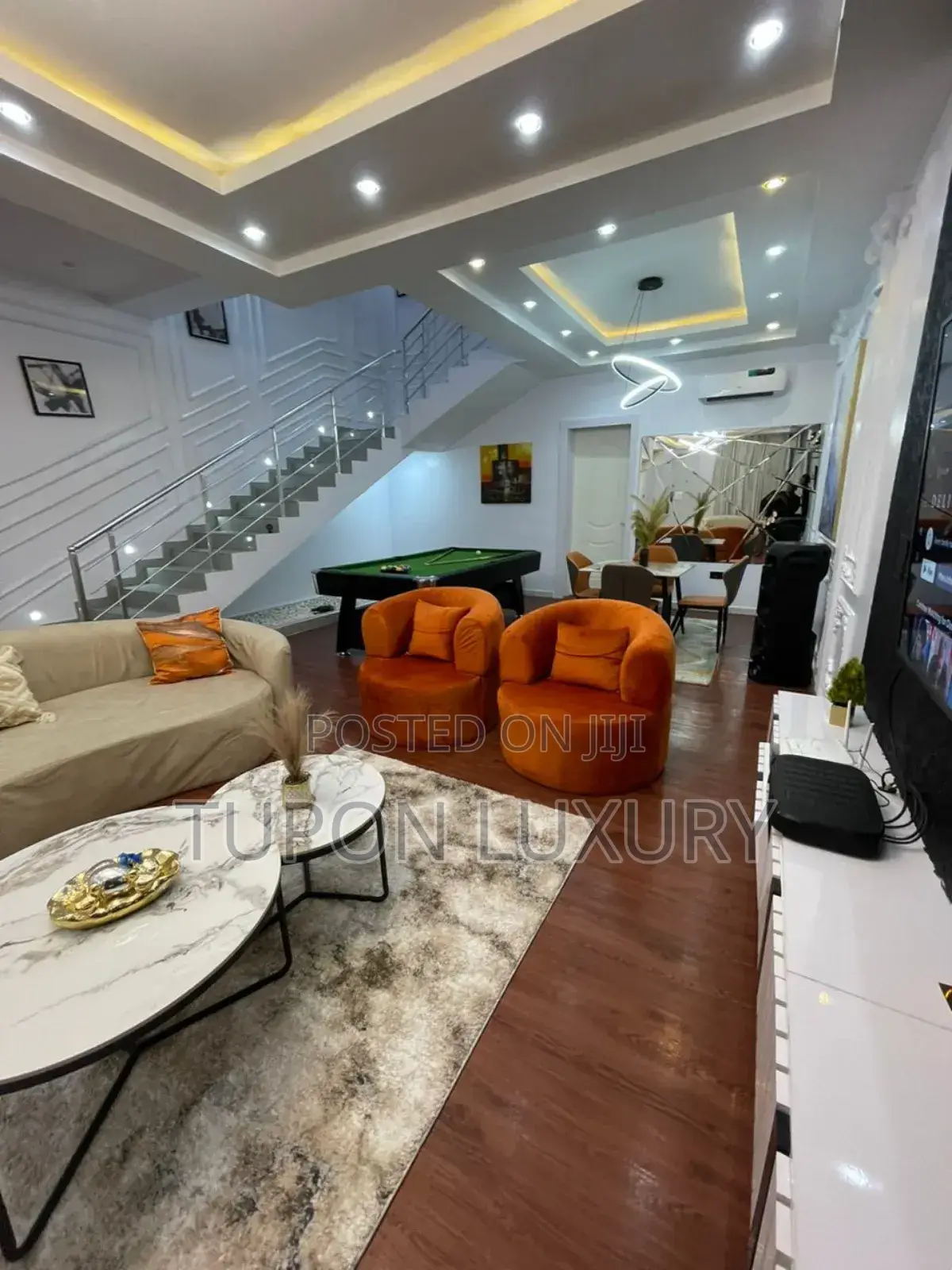 4 Bedroom Seaview Apartment With Pool, Gym and Snooker in Lekki Phase 1