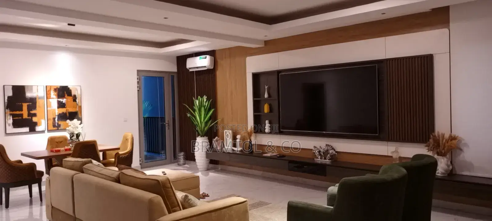 Furnished 4bdrm Townhouse / Terrace in Guzape District for rent in Guzape District