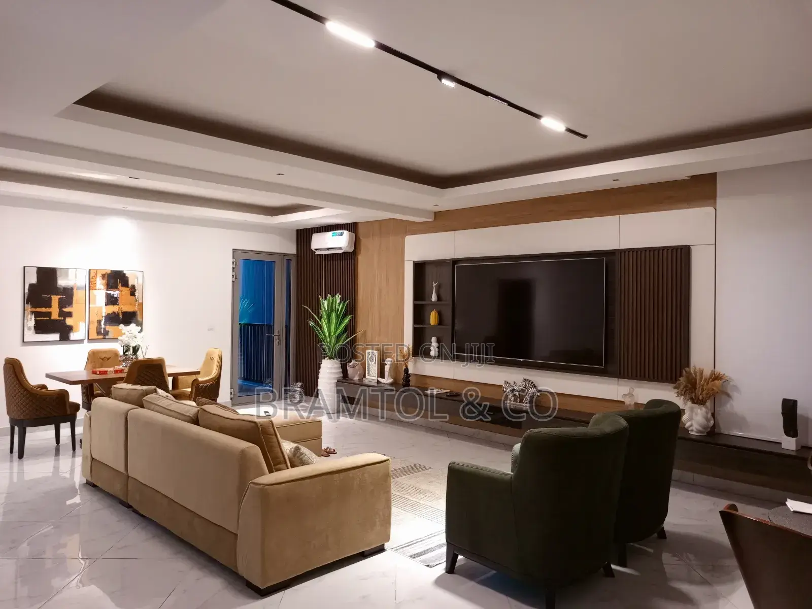 Furnished 4bdrm Townhouse / Terrace in Guzape District for rent in Guzape District