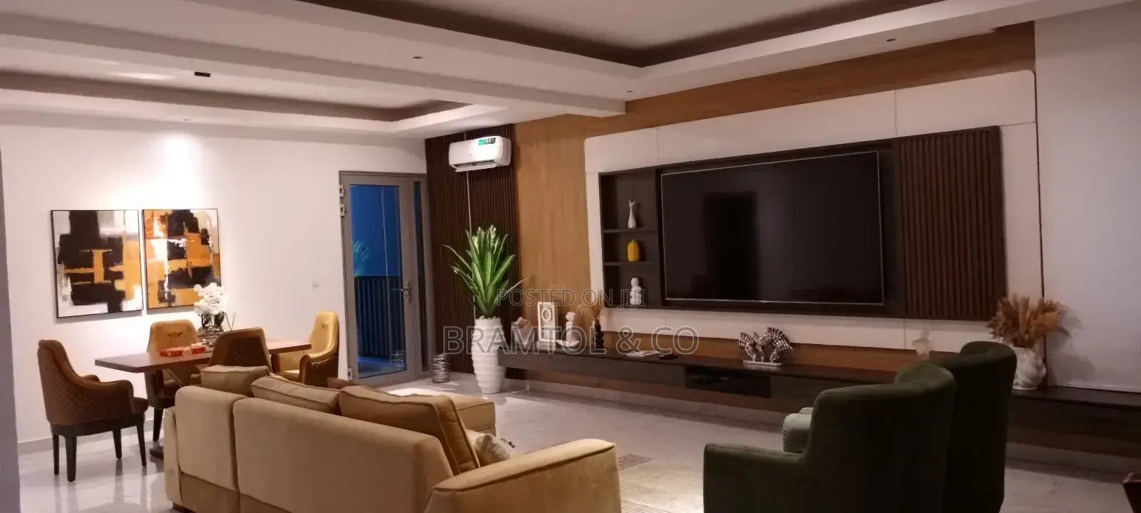 Palatially Furnished and Serviced 4 Bedroom Terraced Duplex in Guzape District