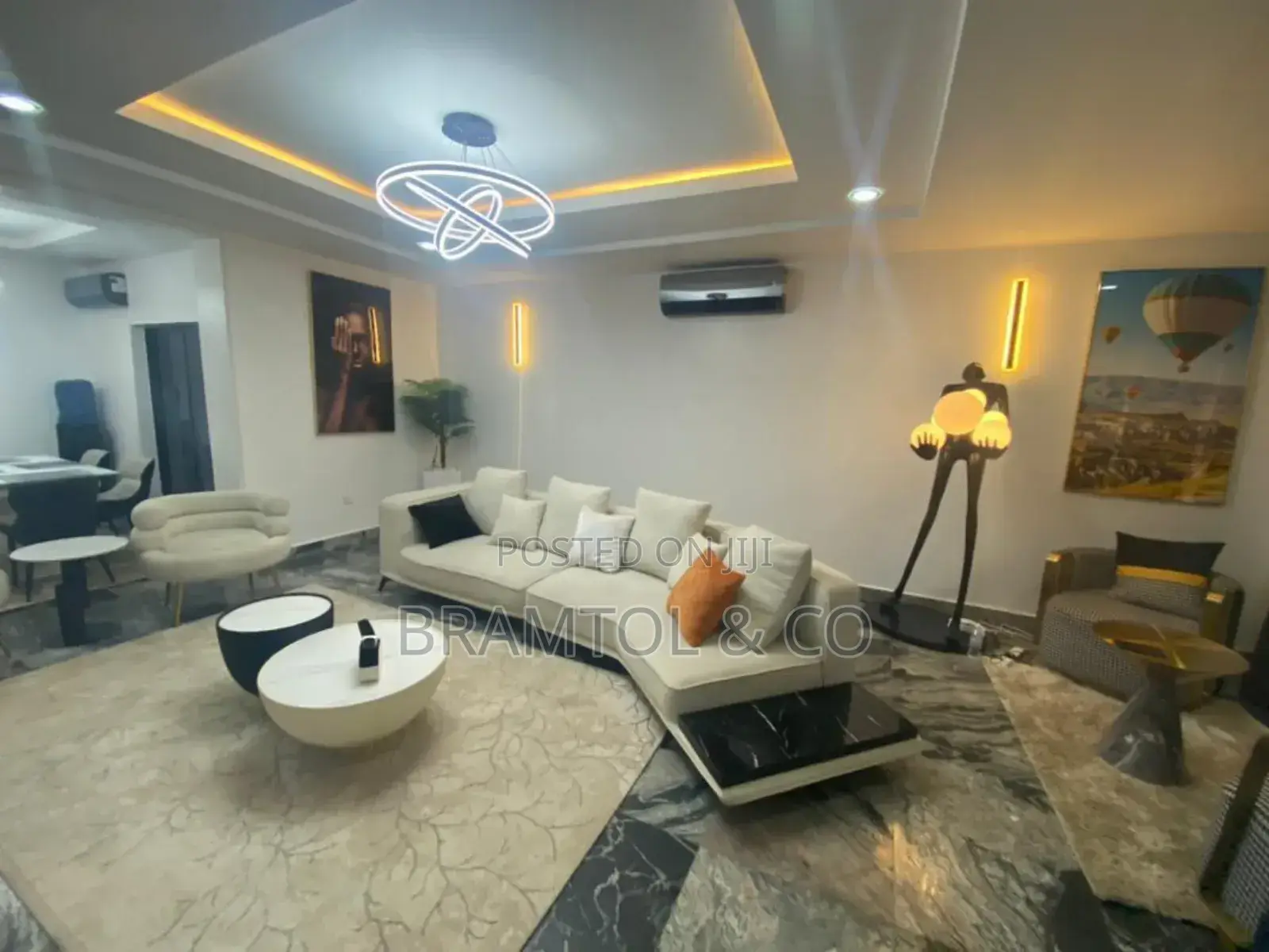 Furnished 4bdrm Duplex in Kado for rent in Kado