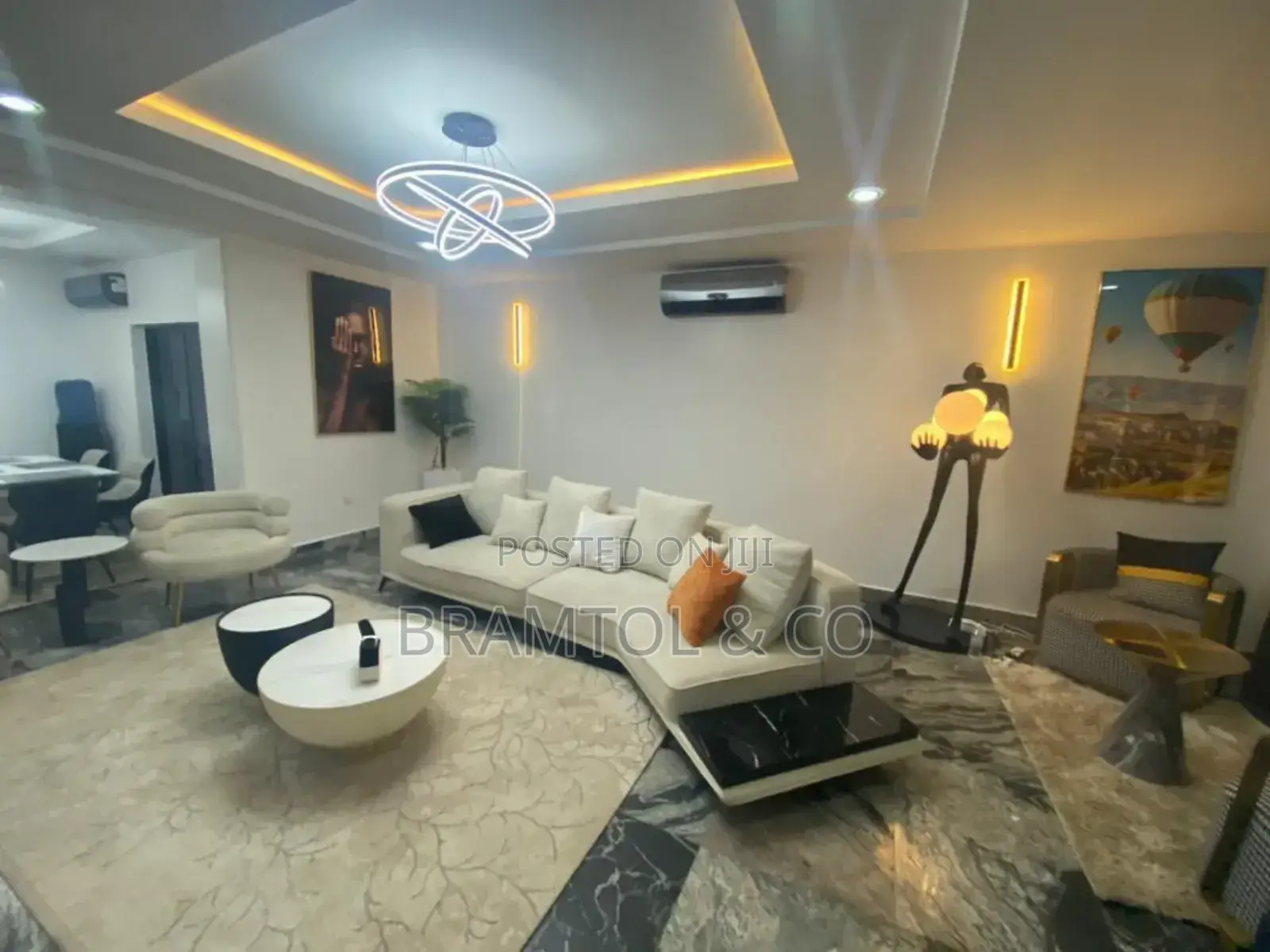 Furnished 4bdrm Duplex in Kado for rent in Kado