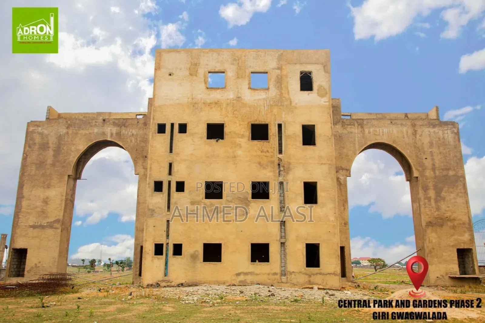 Adron Central Park and Gardens Phase 2 in Giri