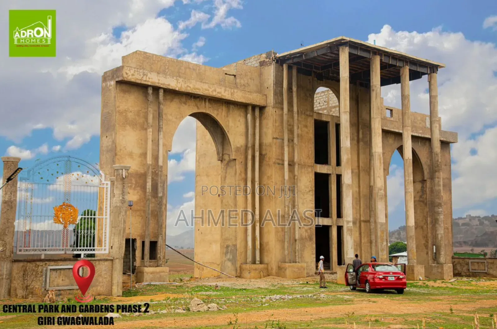 Adron Central Park and Gardens Phase 2 in Giri