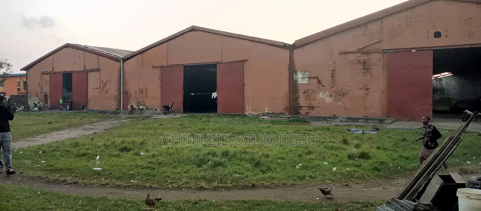 3 Bays Warehouse On 2 Acres Of Land At Agboju, Lagos. in Agboju