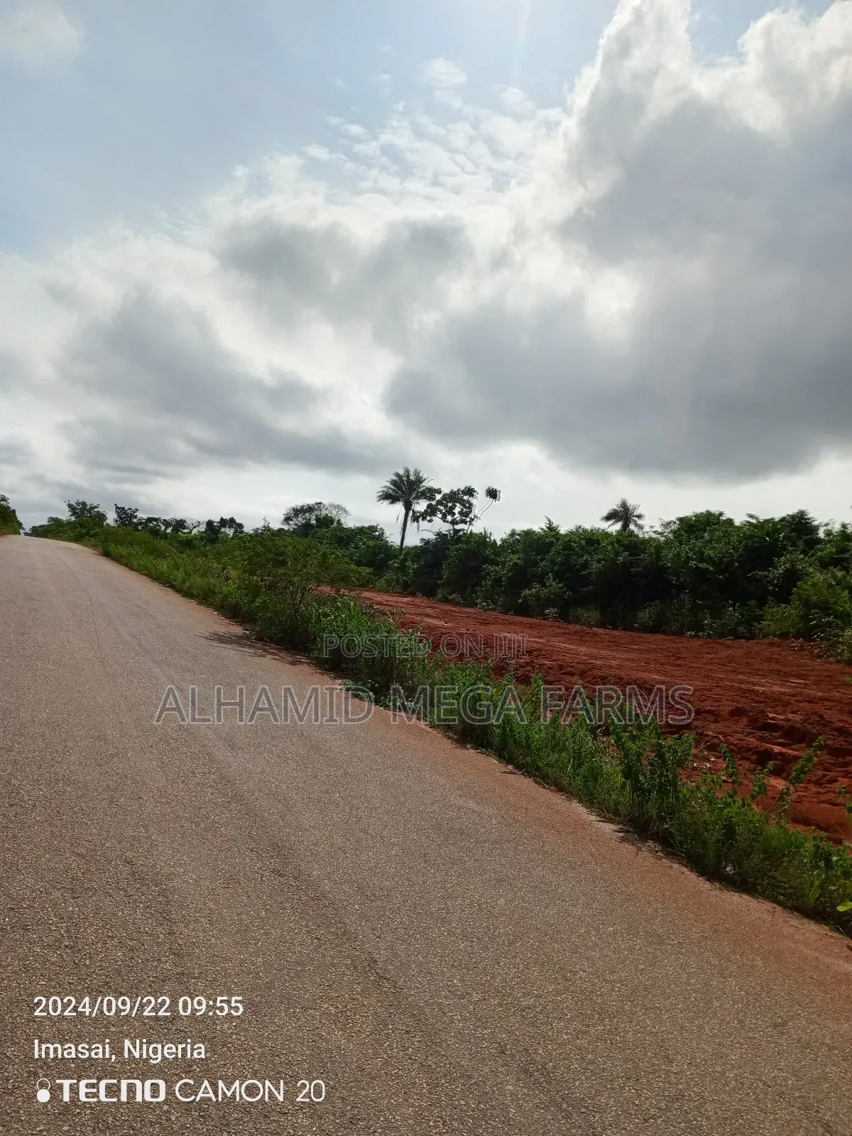 100 Acres of Farmland for Sale in Ilaro