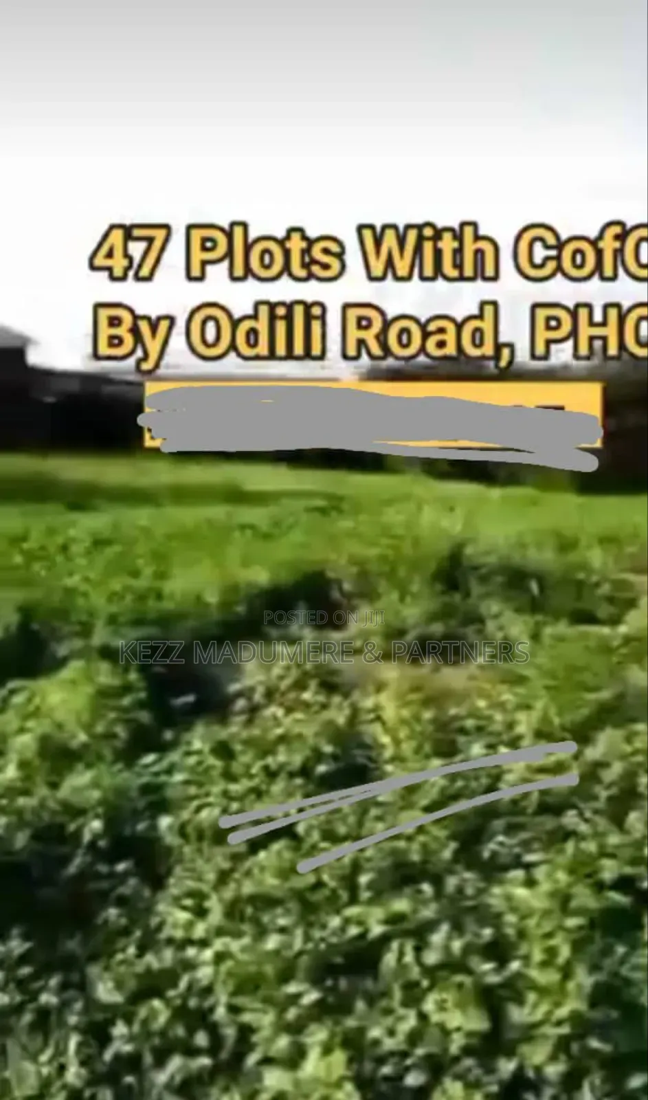 For Sale : 47 Plots at Trans Amadi , Port Harcourt in Port-Harcourt