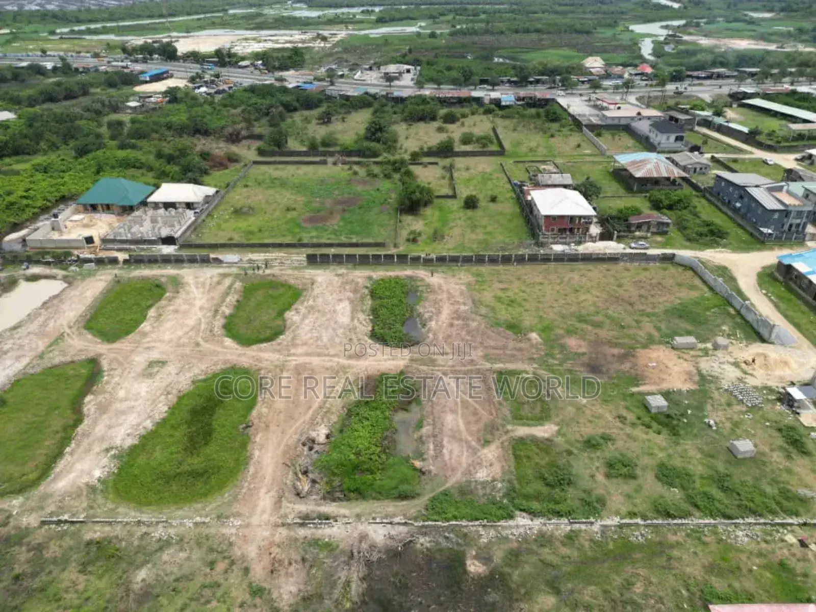 Estate Land, Ketu Alapere, Mainland, Lagos State in New Garage / Ojota