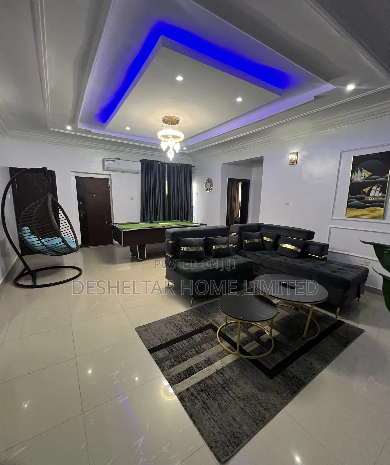 Furnished 2bdrm Block of Flats in Horizon Estate, Ikate-Elegushi in Ikate-Elegushi