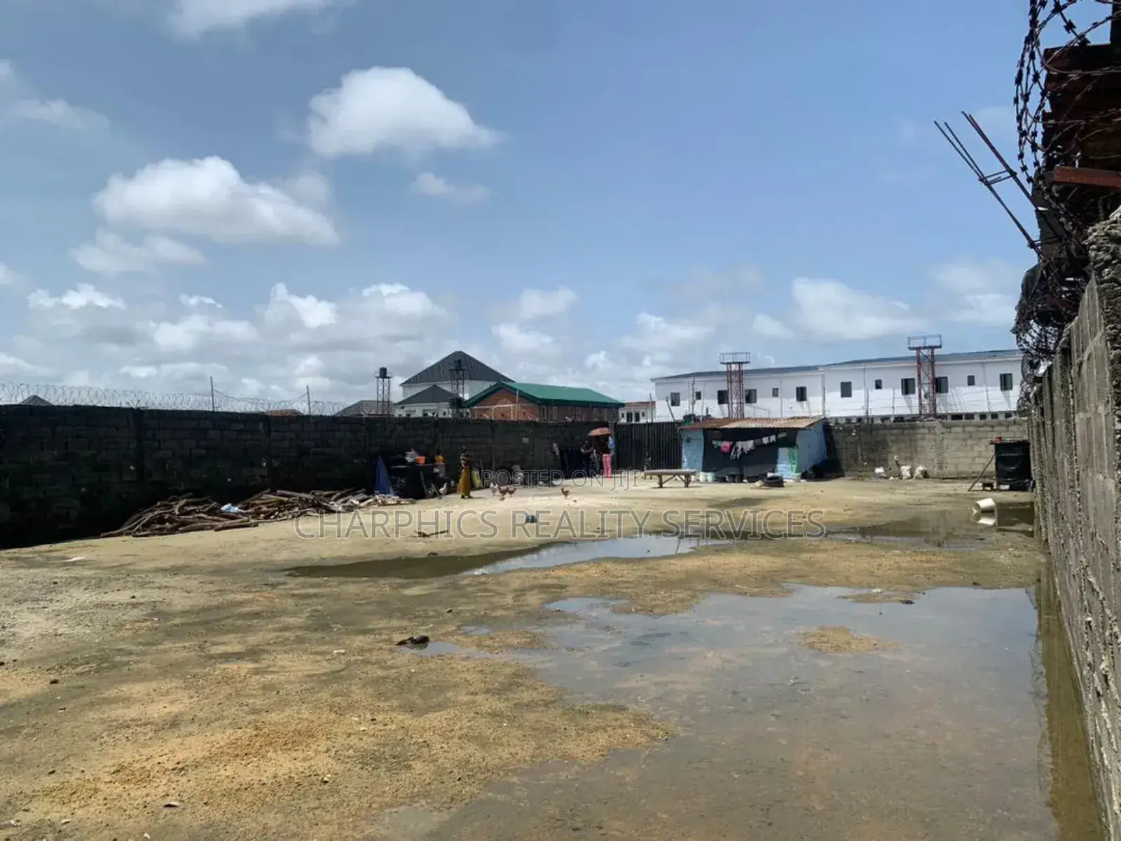 Fenced Land for Sale at Lekki in Jakande