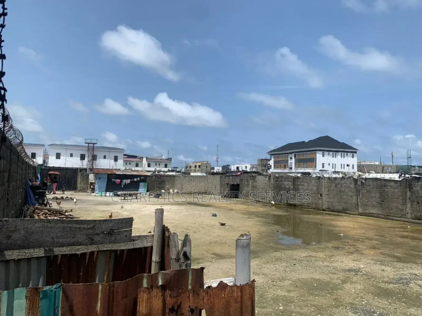 Fenced Land for Sale at Lekki in Jakande