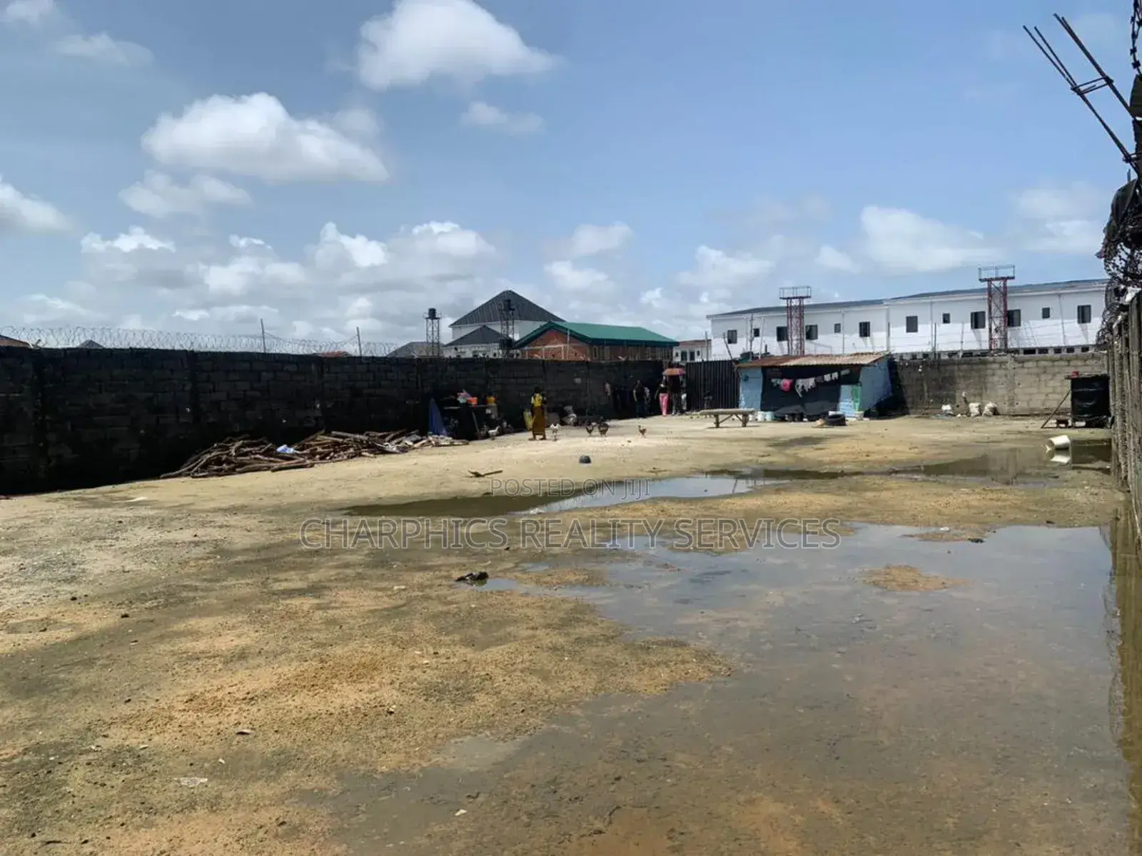 Fenced Land for Sale at Lekki in Jakande