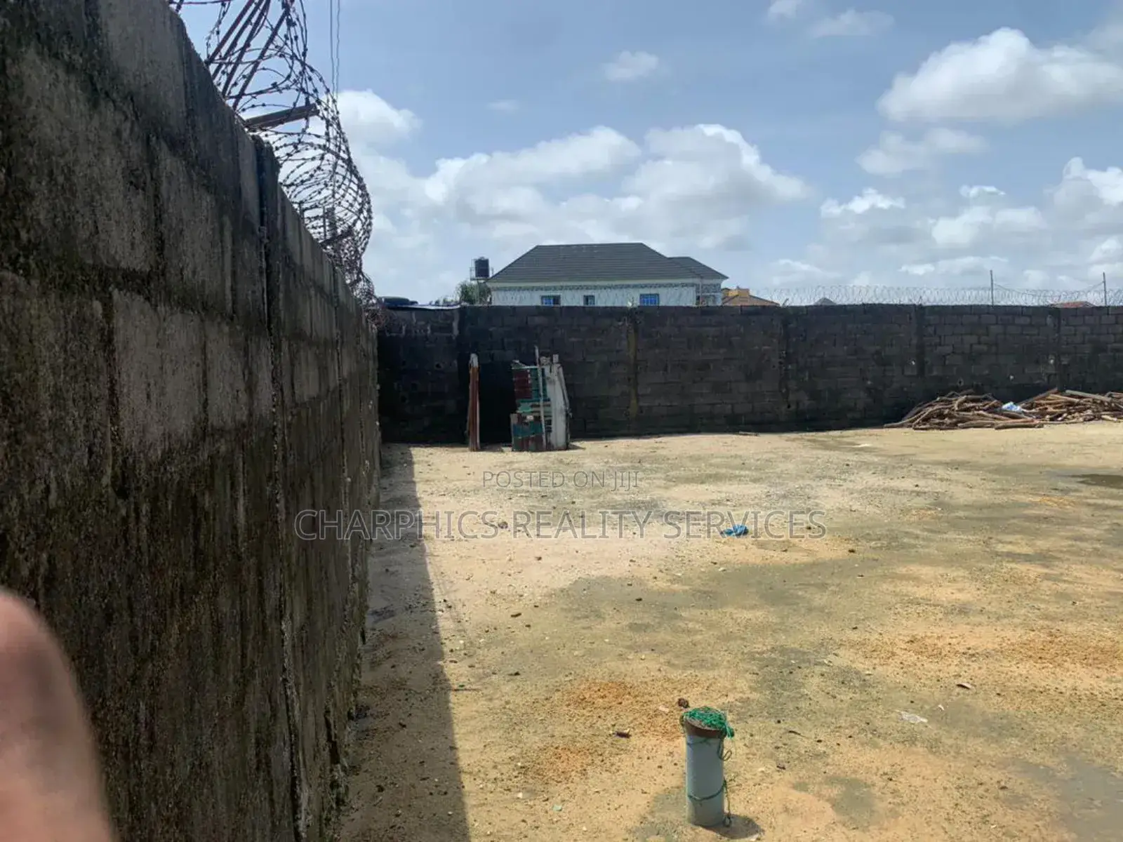 Fenced Land for Sale at Lekki in Jakande