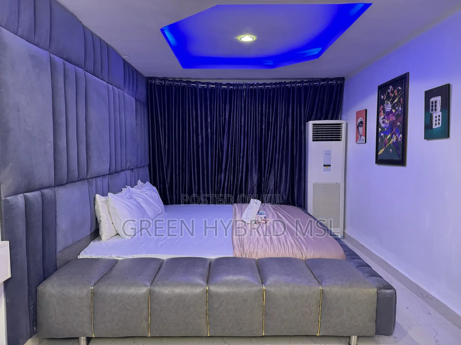 Cozy Pent House With Balcony for R R in Wuse