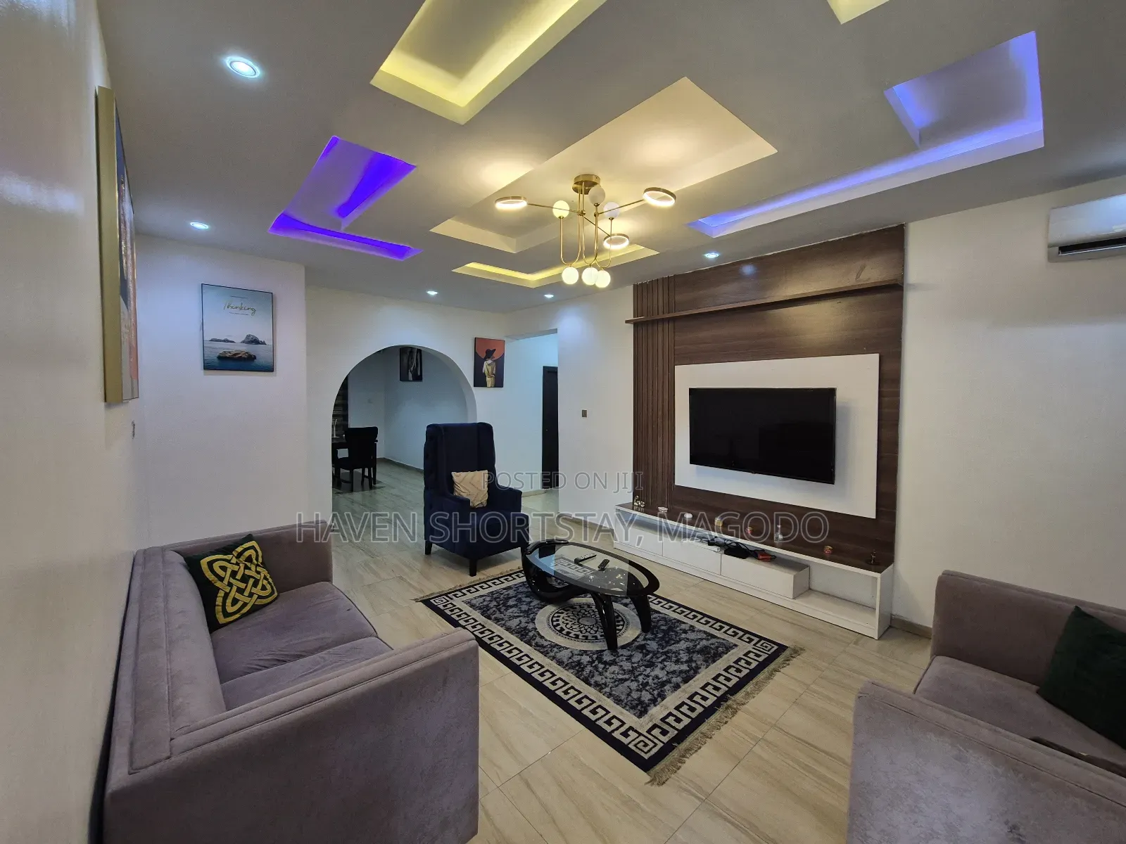 Spacious 1-BRM Flat for Shortlet Inside Magodo Shangisha in GRA Phase 2 Shangisha