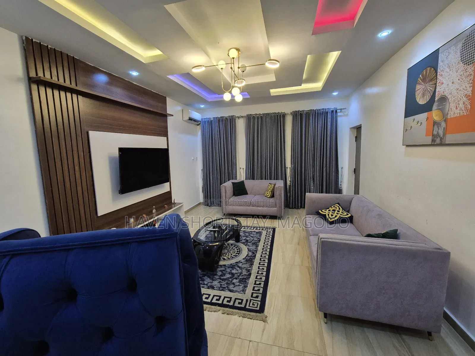 Spacious 1-BRM Flat for Shortlet Inside Magodo Shangisha in GRA Phase 2 Shangisha