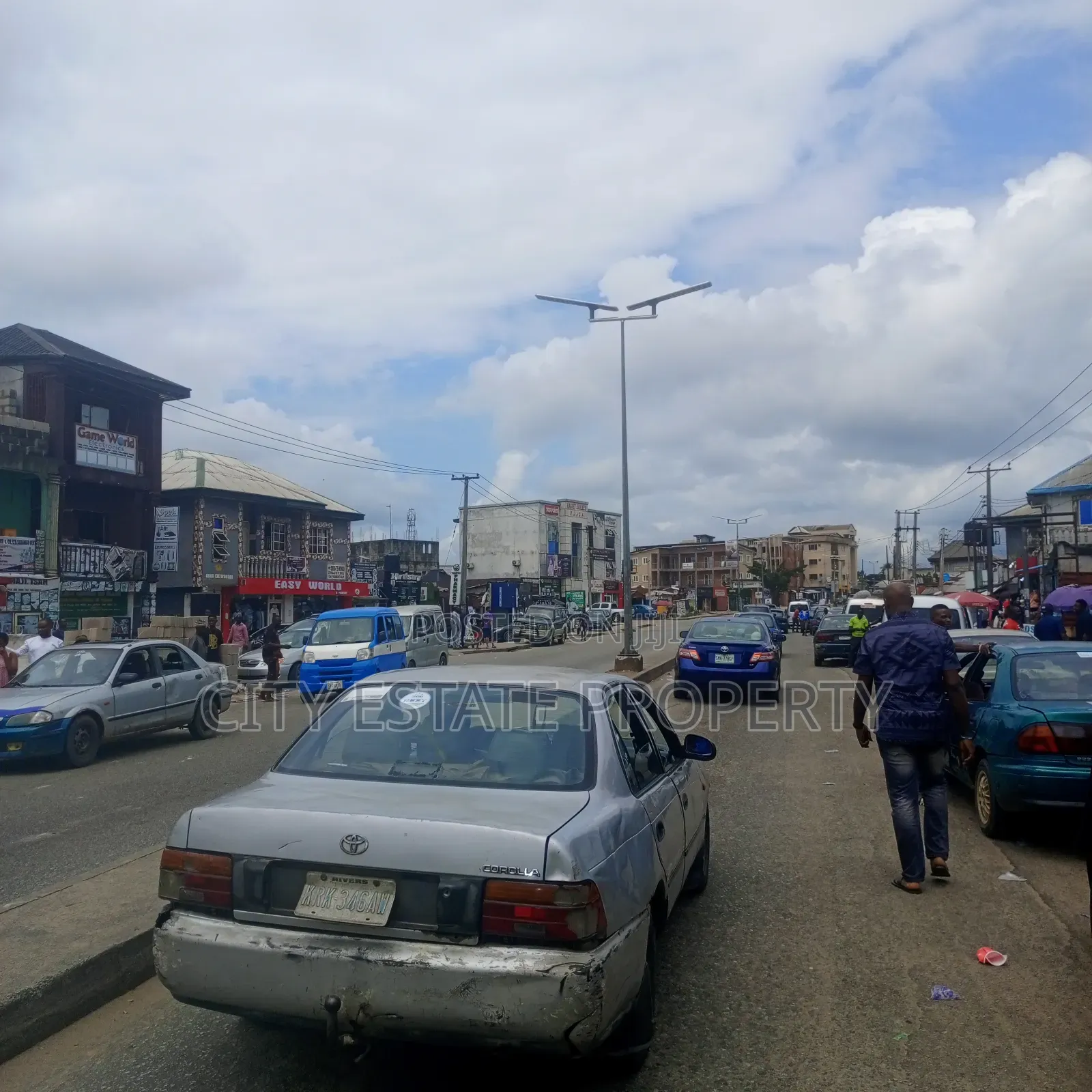 Major Aba Road Portharcourt Commercial Land For Sale in Port-Harcourt
