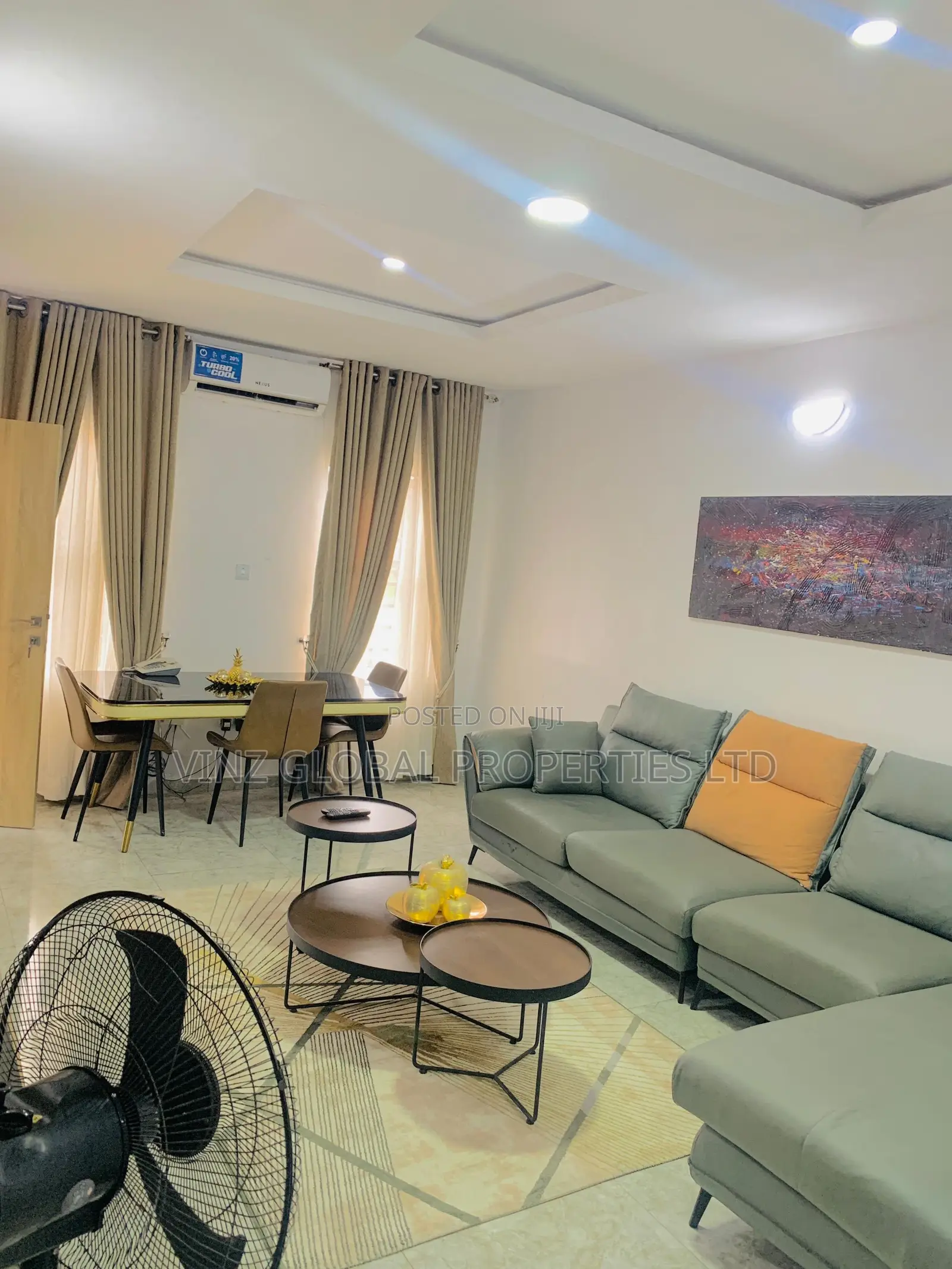 Luxury 3 Bedroom Apartment With 24 Hours Electricity in Lekki