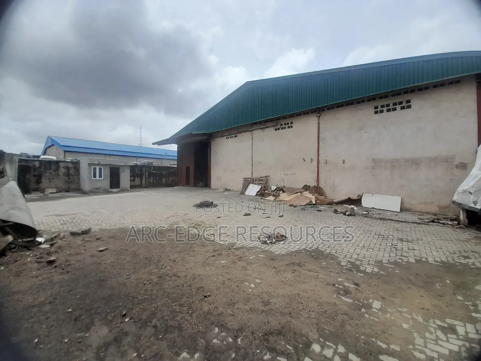 Large Warehouse With Security House in Ago Palace