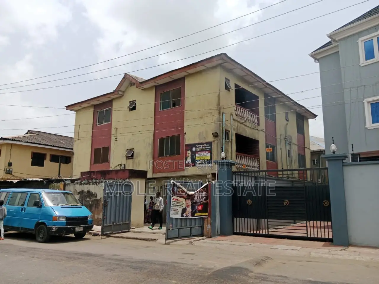 Strategic 7 Blocks of Flats Akowonjo in Egbeda