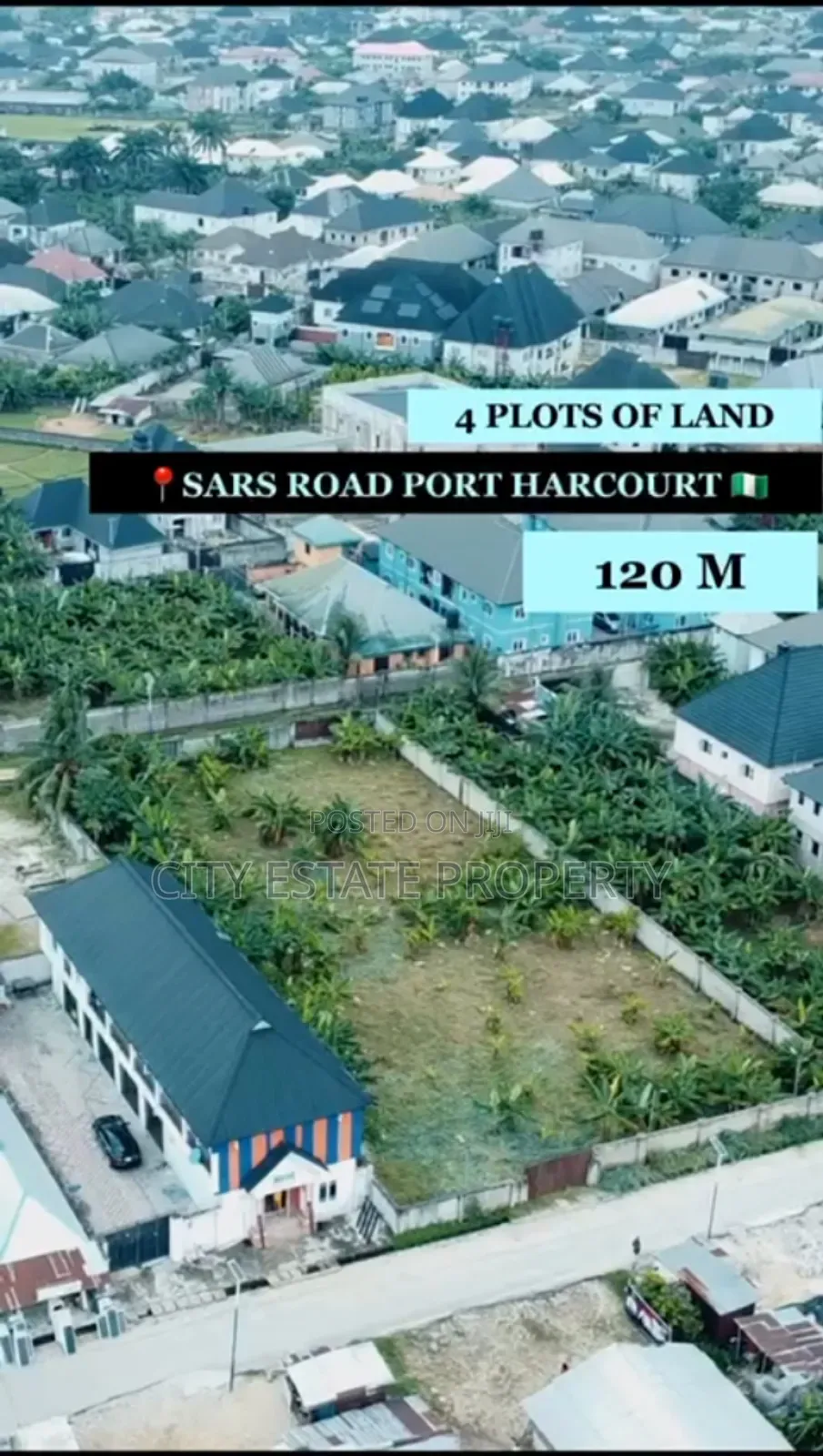 4 Plots of Land for Sale at SARS Road a Pole Off Major Road in Port-Harcourt