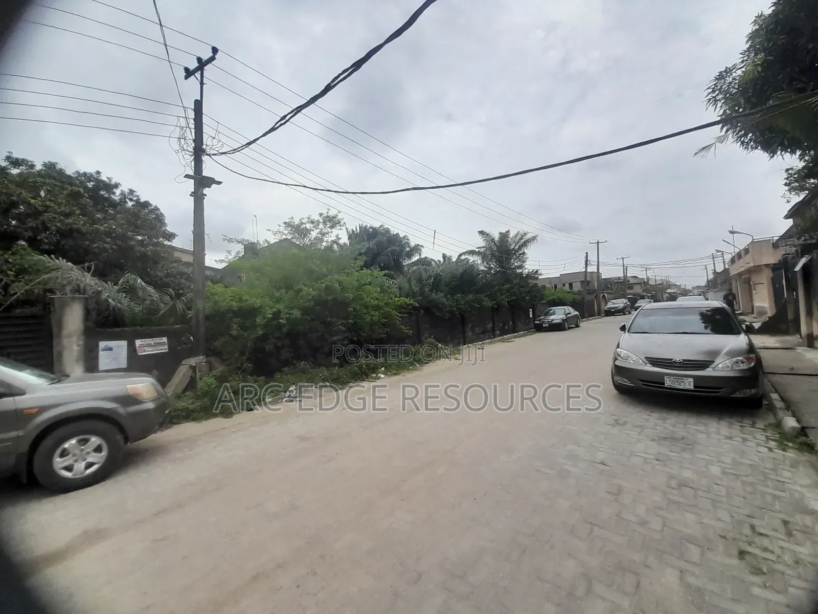 Dry 2plots on a Tarred Street in a Serene Environment in Ago Palace