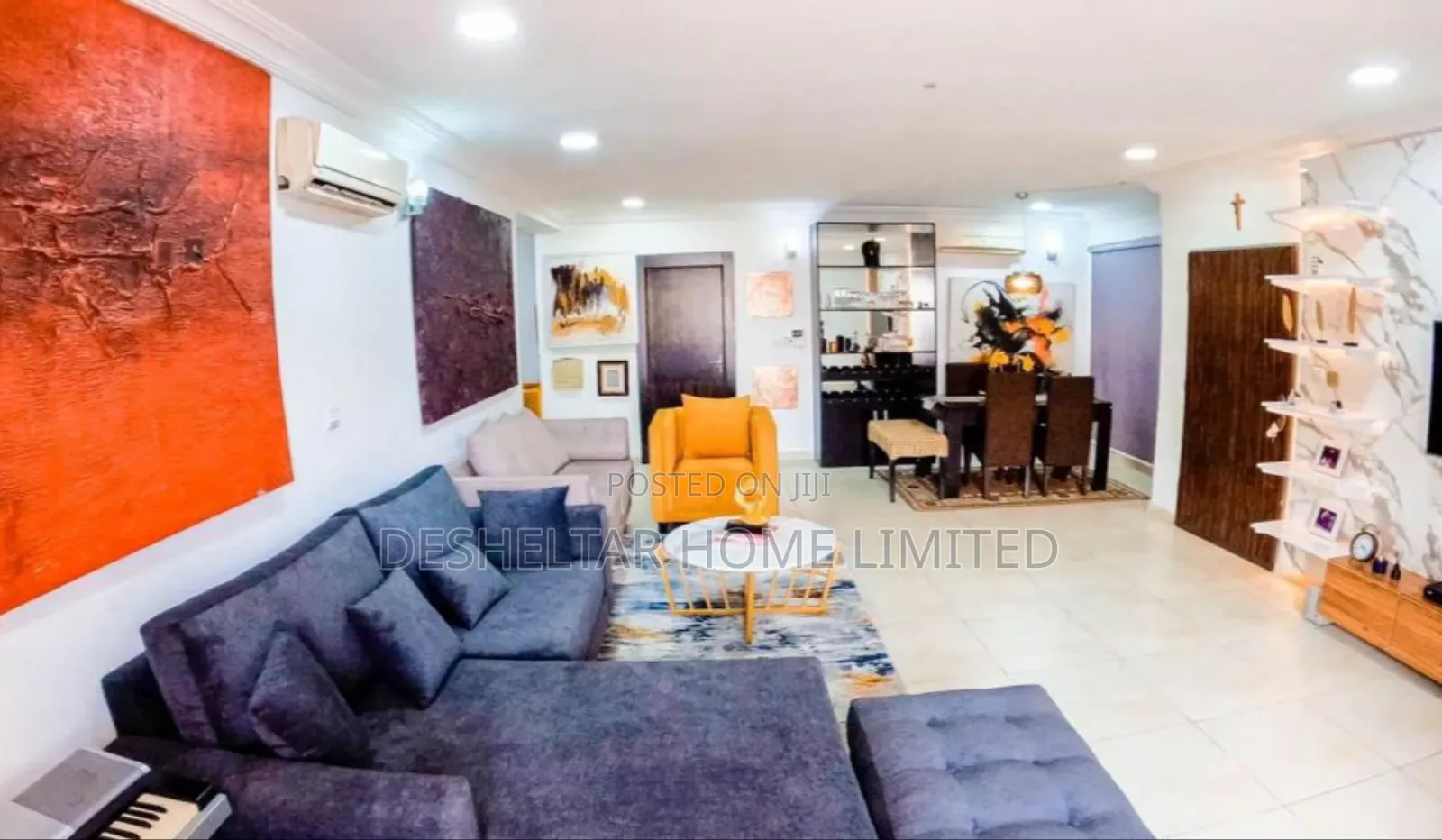 Furnished 3bdrm Apartment in Vi Homes, Oniru, Victoria Island for rent in Victoria Island
