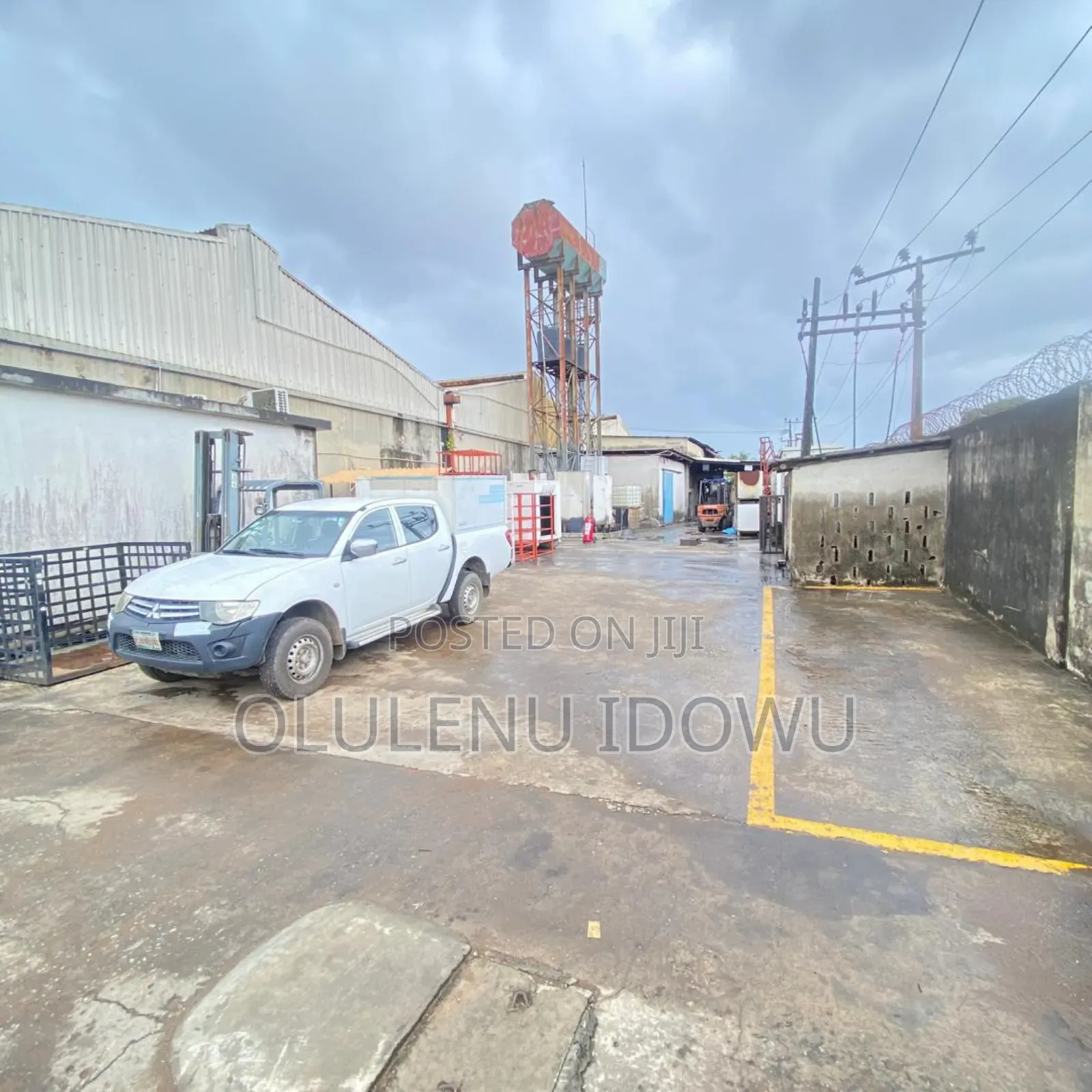 For Sale Factory With Power Plant Structure on 3.5accer in Alimosho