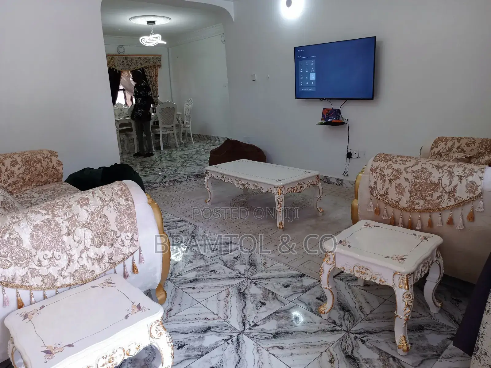 Furnished 2bdrm Block of Flats in Utako for rent in Utako