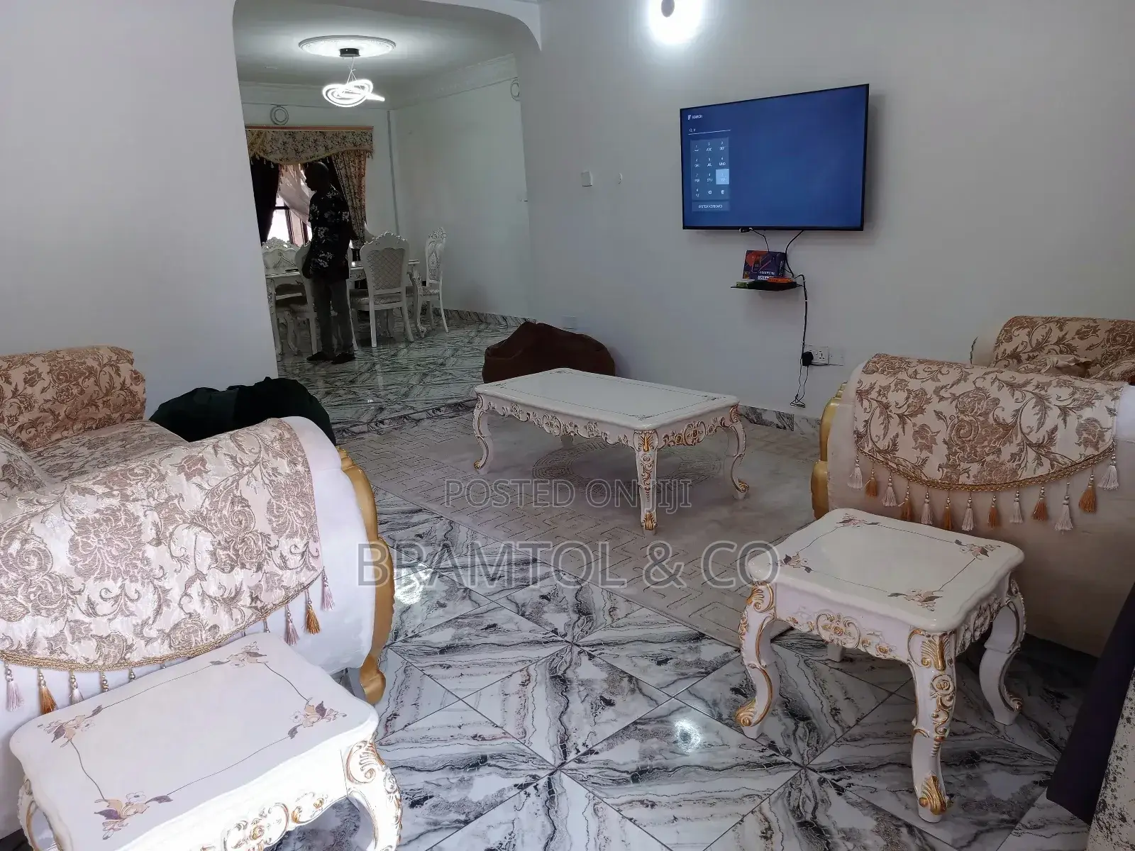Furnished 2bdrm Block of Flats in Utako for rent in Utako
