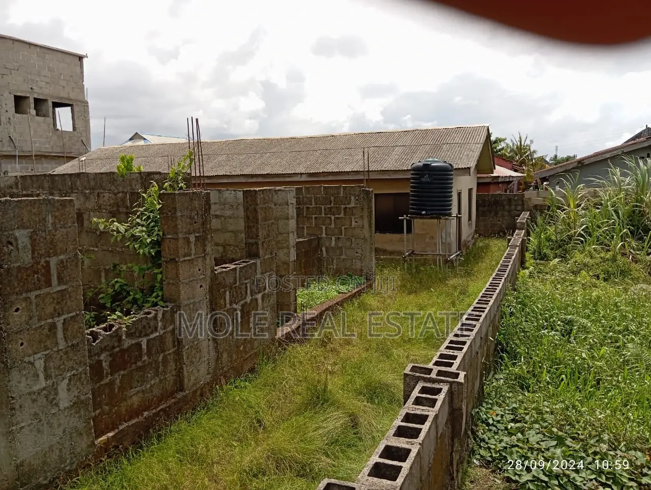 Quater Plot With Uncompleted 3 Bed Iguando Phase 2 in Ikotun/Igando