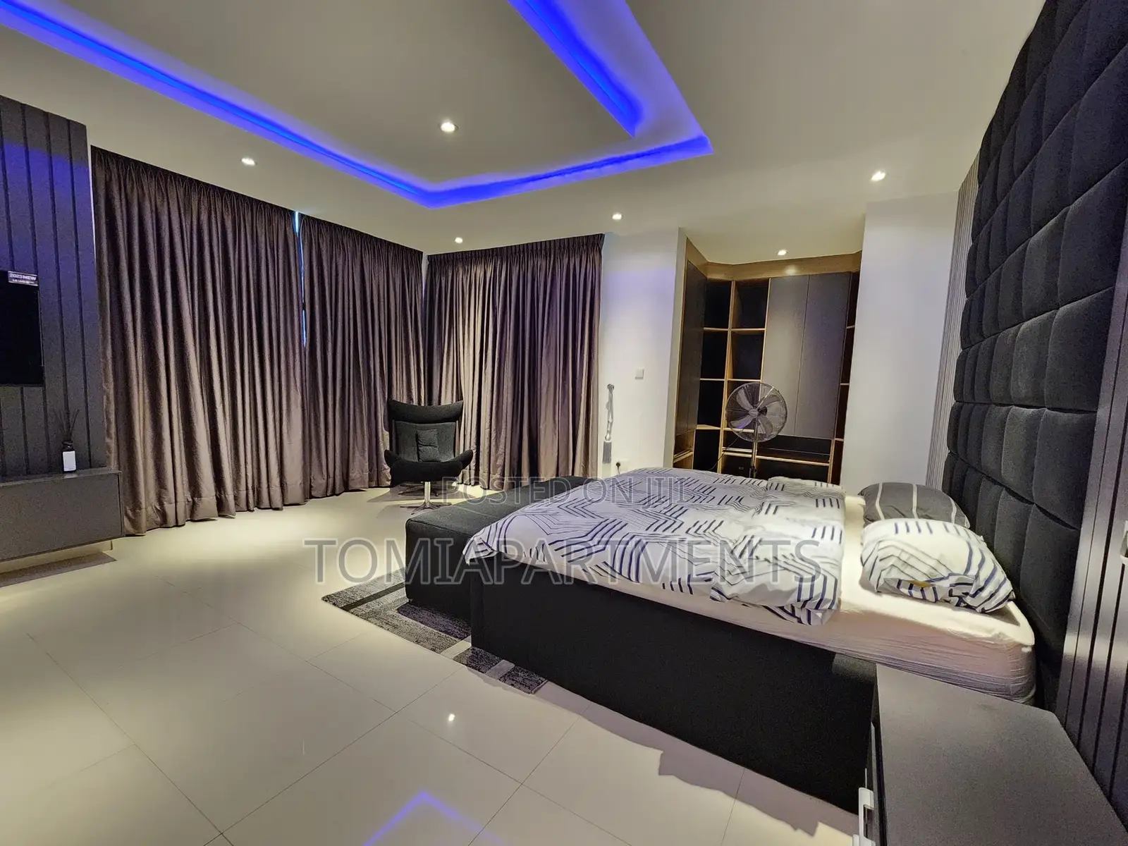 3 Bedroom Shortlet Penthouse With Balcony Snooker in Ikate in Ikate