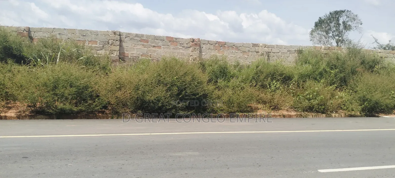Commercial Land of 100ftx200ft in Asaba in Oshimili South