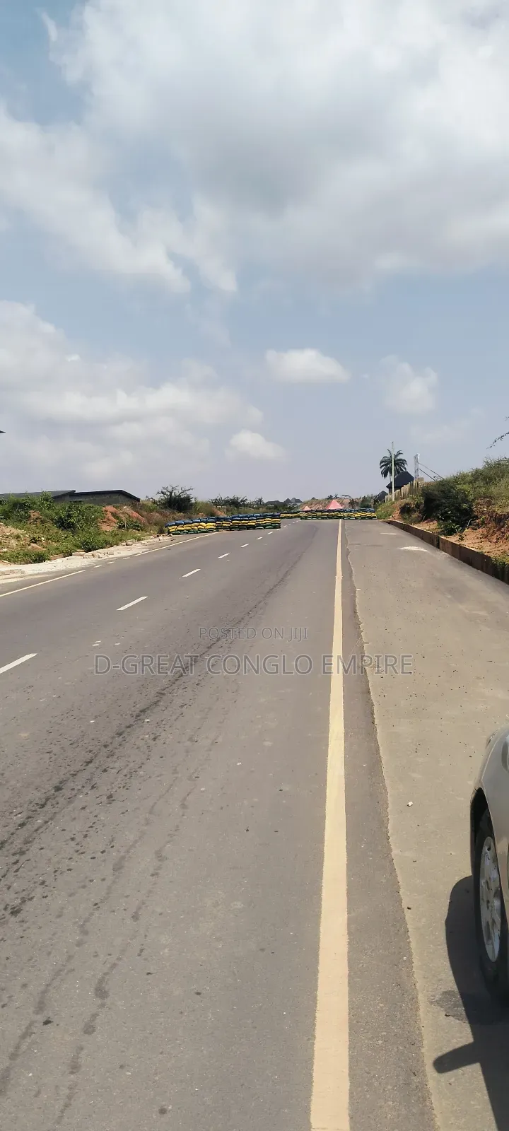Commercial Land of 100ftx200ft in Asaba in Oshimili South