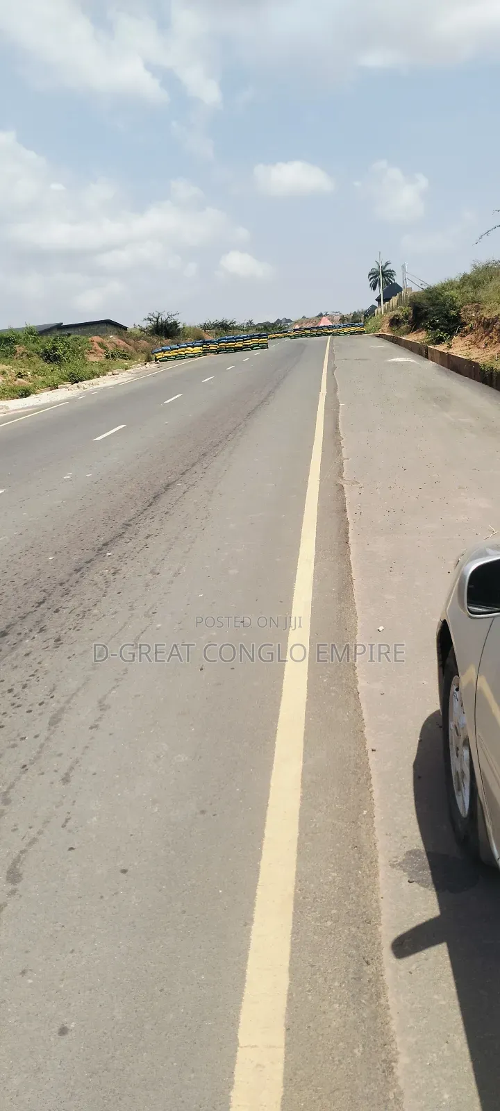 Commercial Land of 100ftx200ft in Asaba in Oshimili South