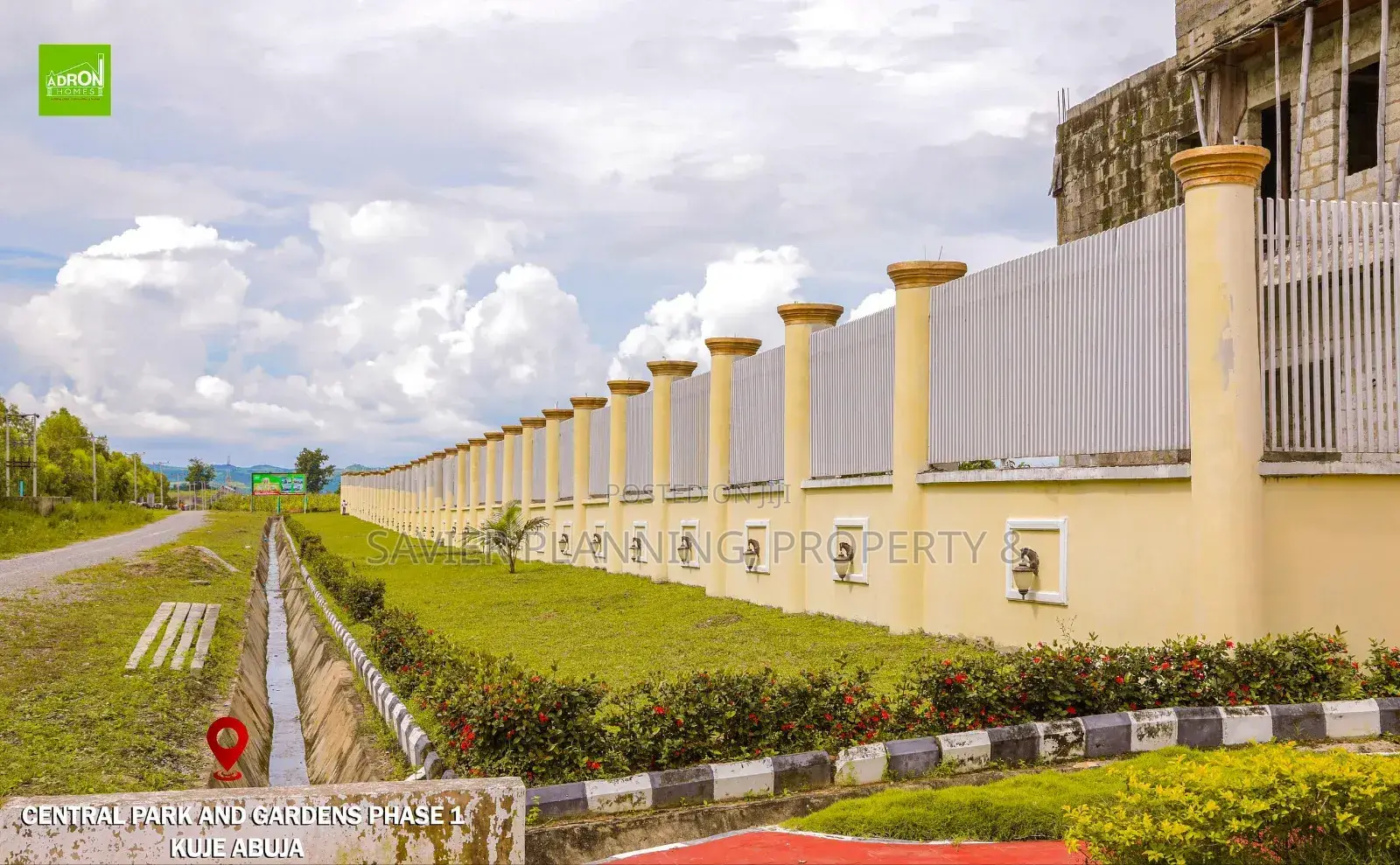 Adron Central Park And Gardens, Phase 1, Centenary Estate in Kuje