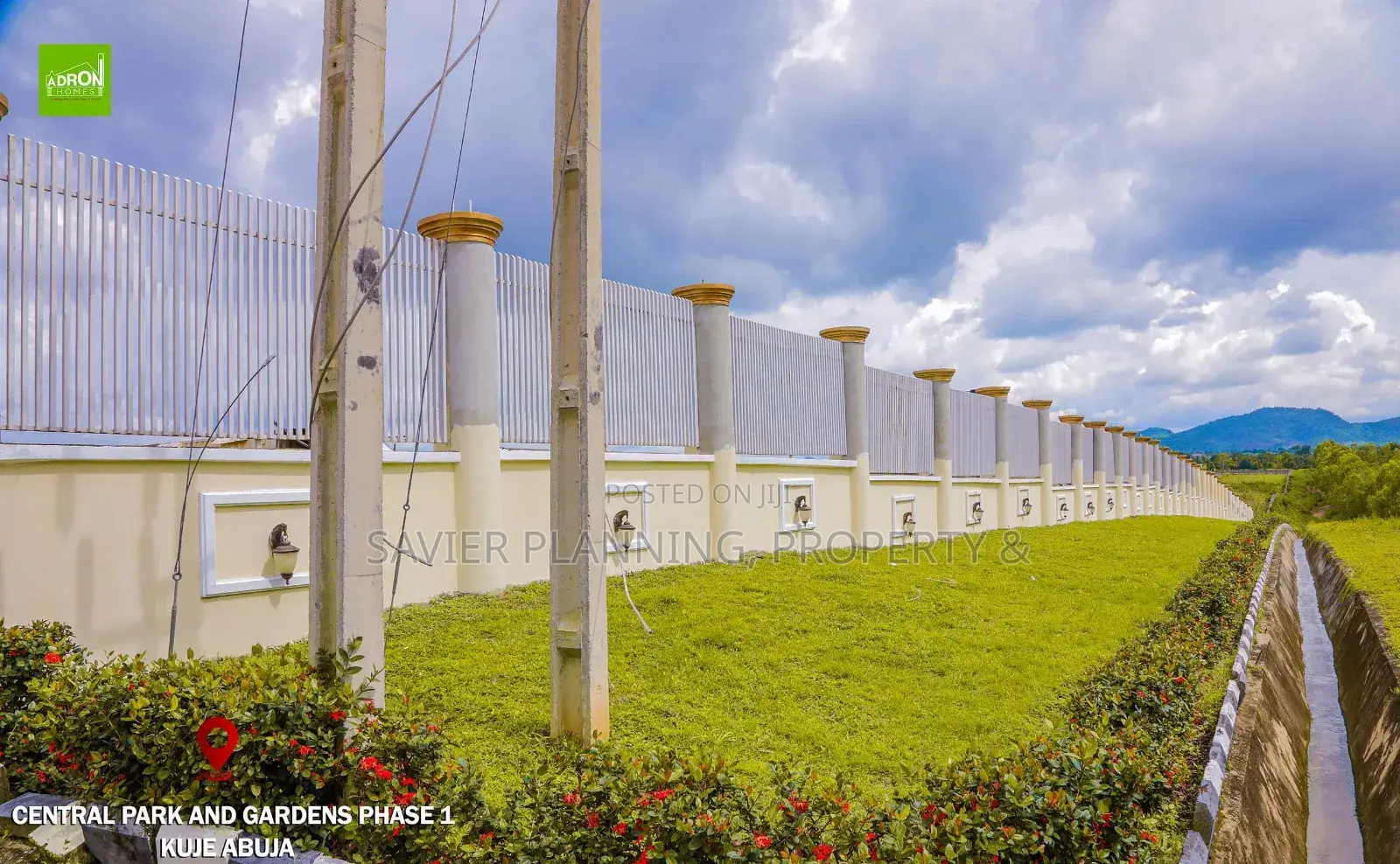 Adron Central Park And Gardens, Phase 1, Centenary Estate in Kuje