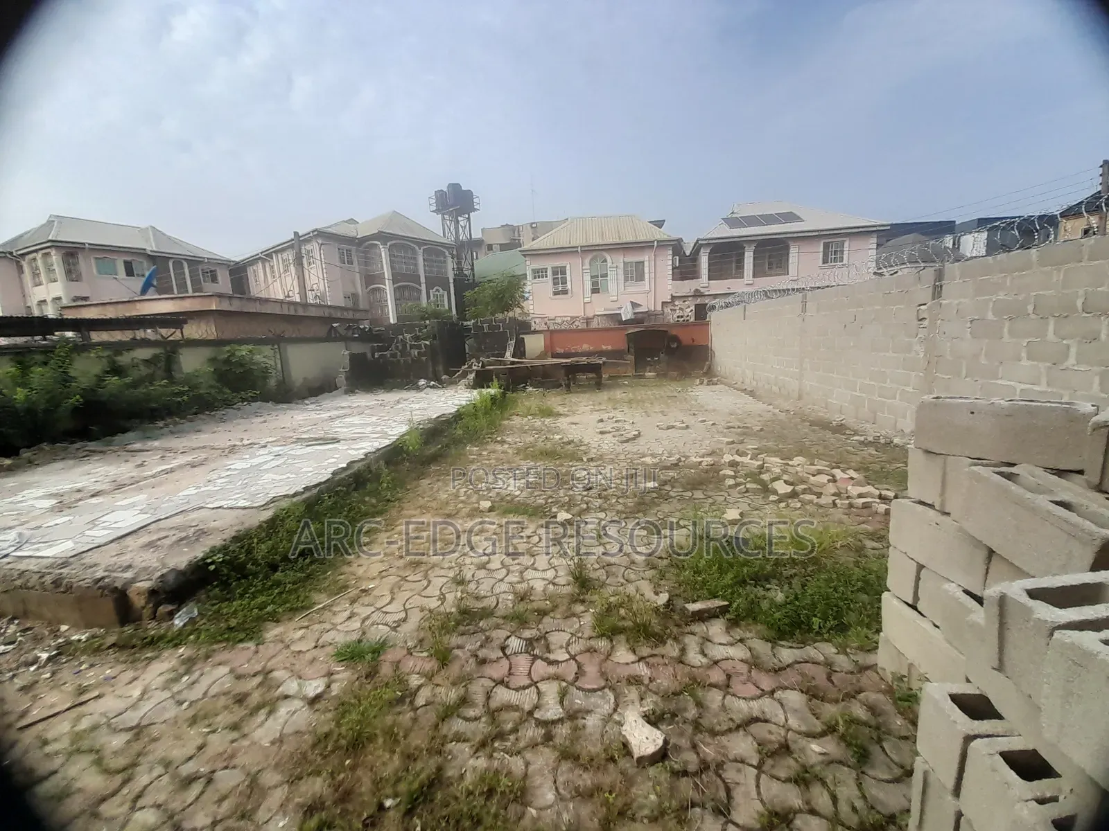 Dry Land Measuring 50ft by 55ft in Ago Palace