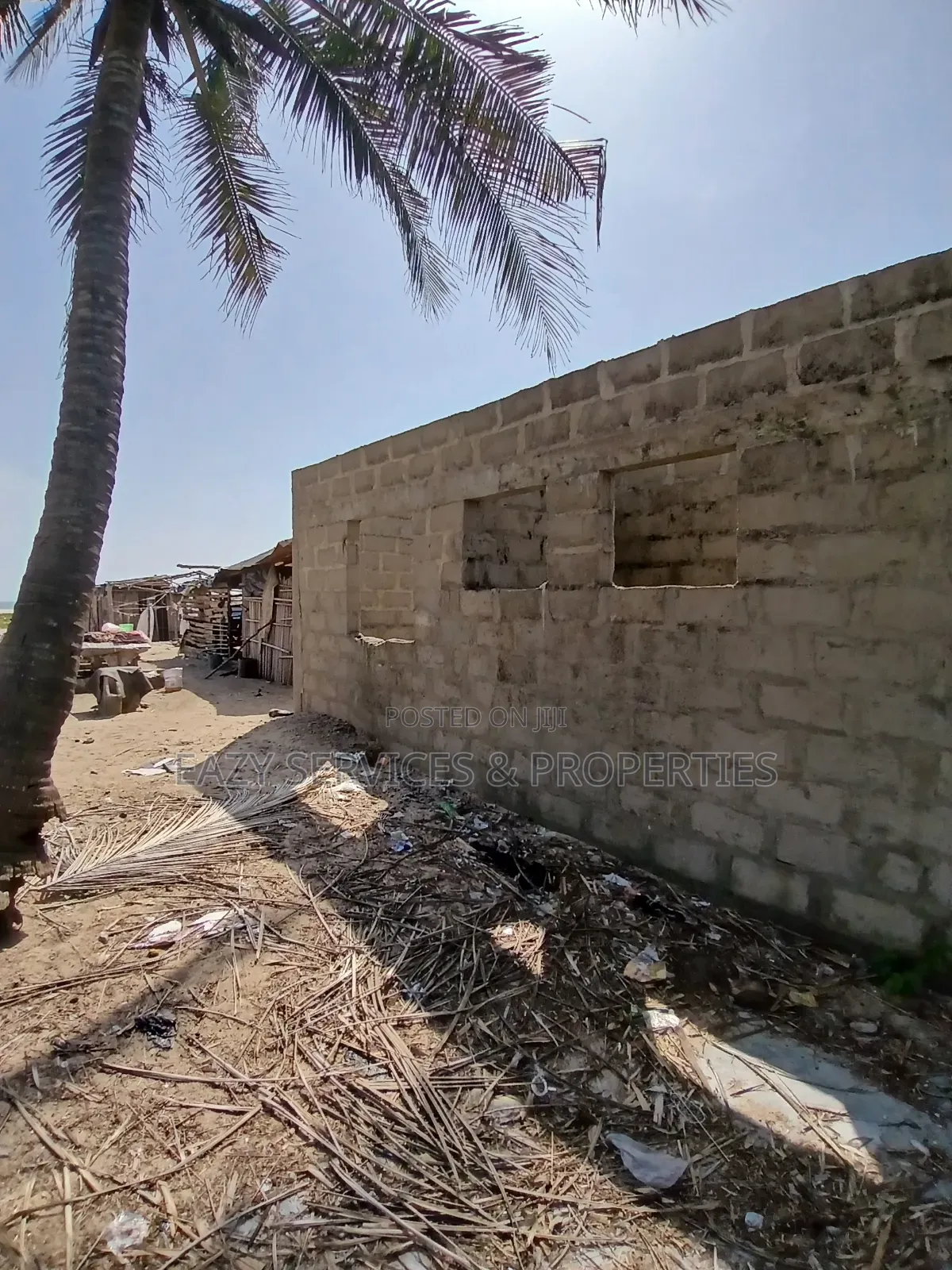 2plots of Land (Oceanview) With Uncompleted Building in Ibeju