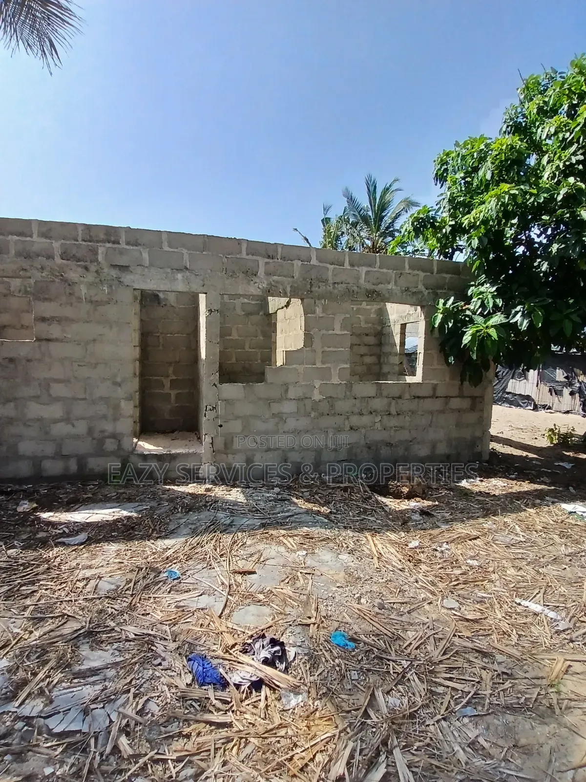 2plots of Land (Oceanview) With Uncompleted Building in Ibeju