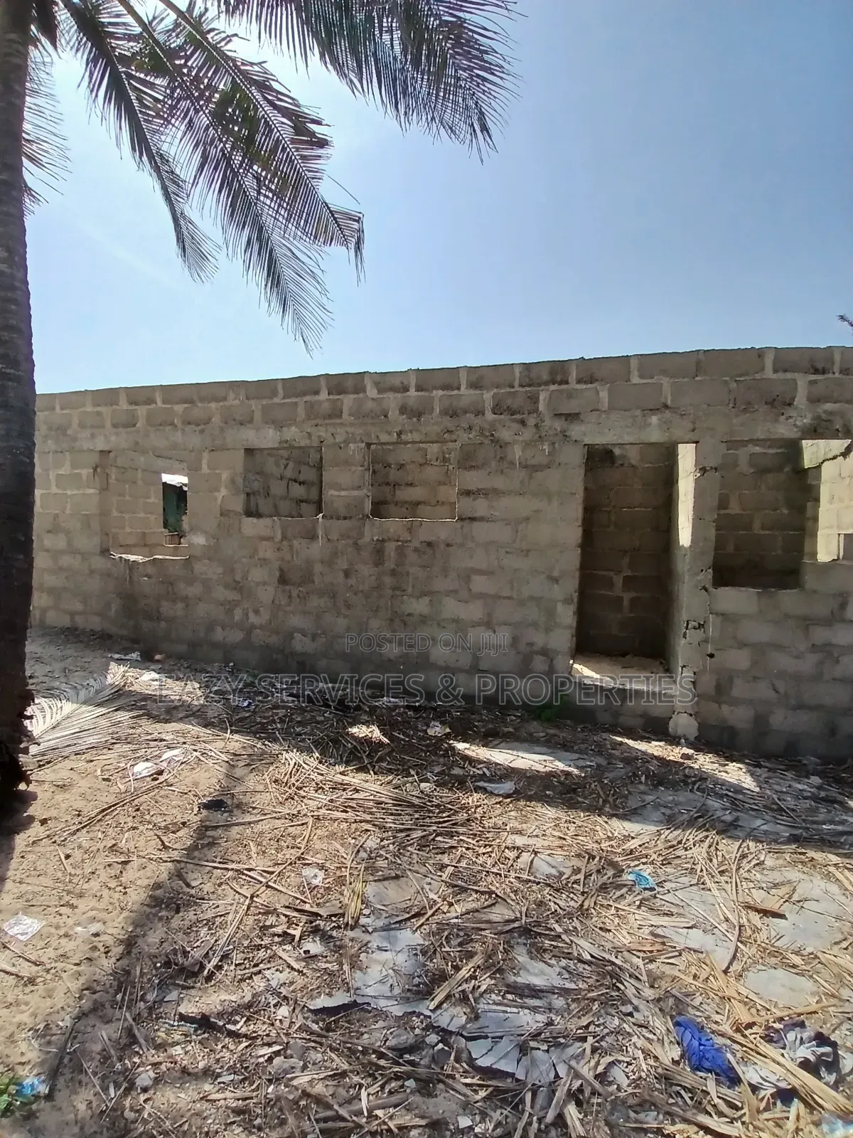 2plots of Land (Oceanview) With Uncompleted Building in Ibeju