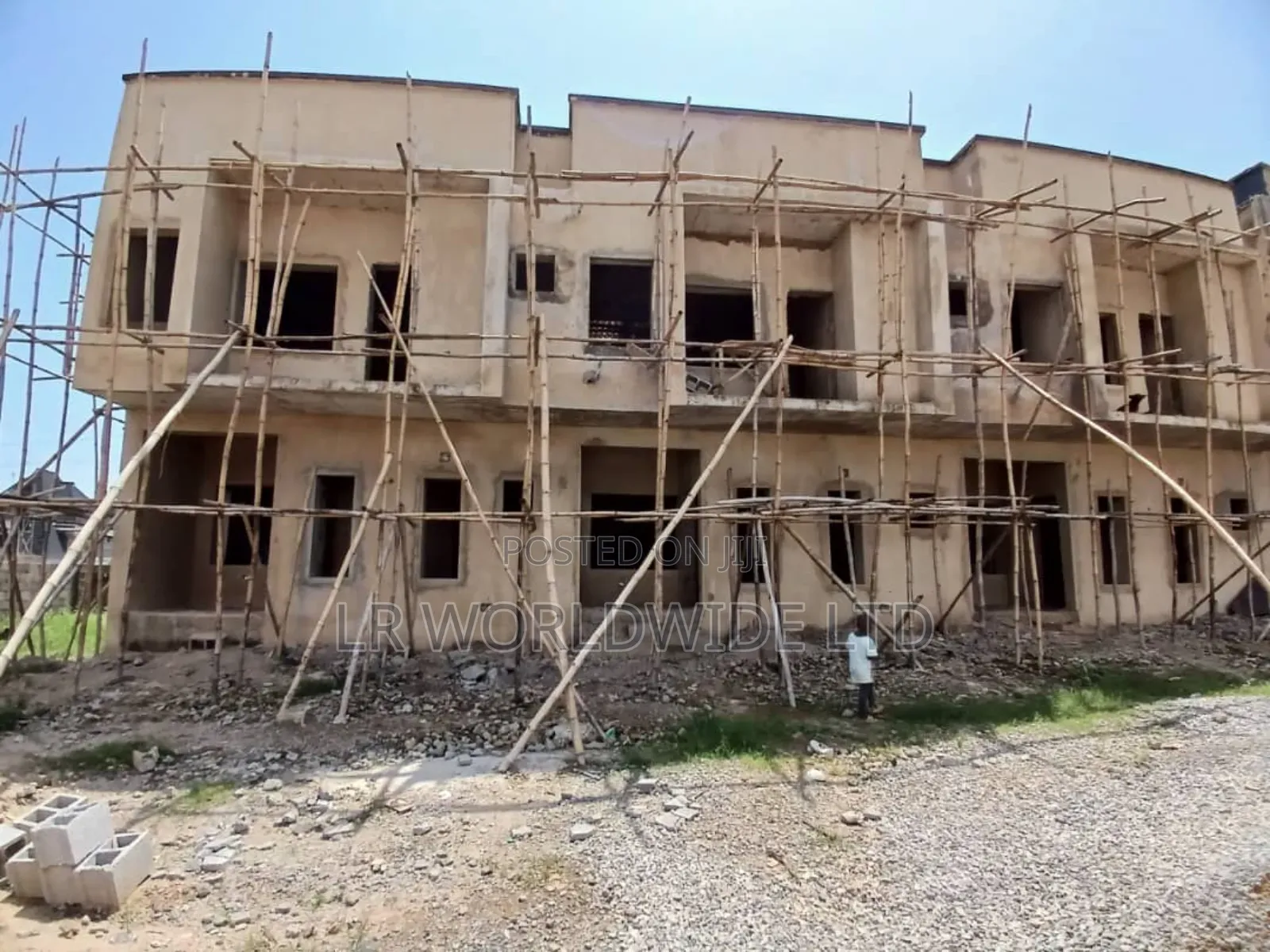 Semi Finished 3bedroom Terrace Duplex in Lugbe District